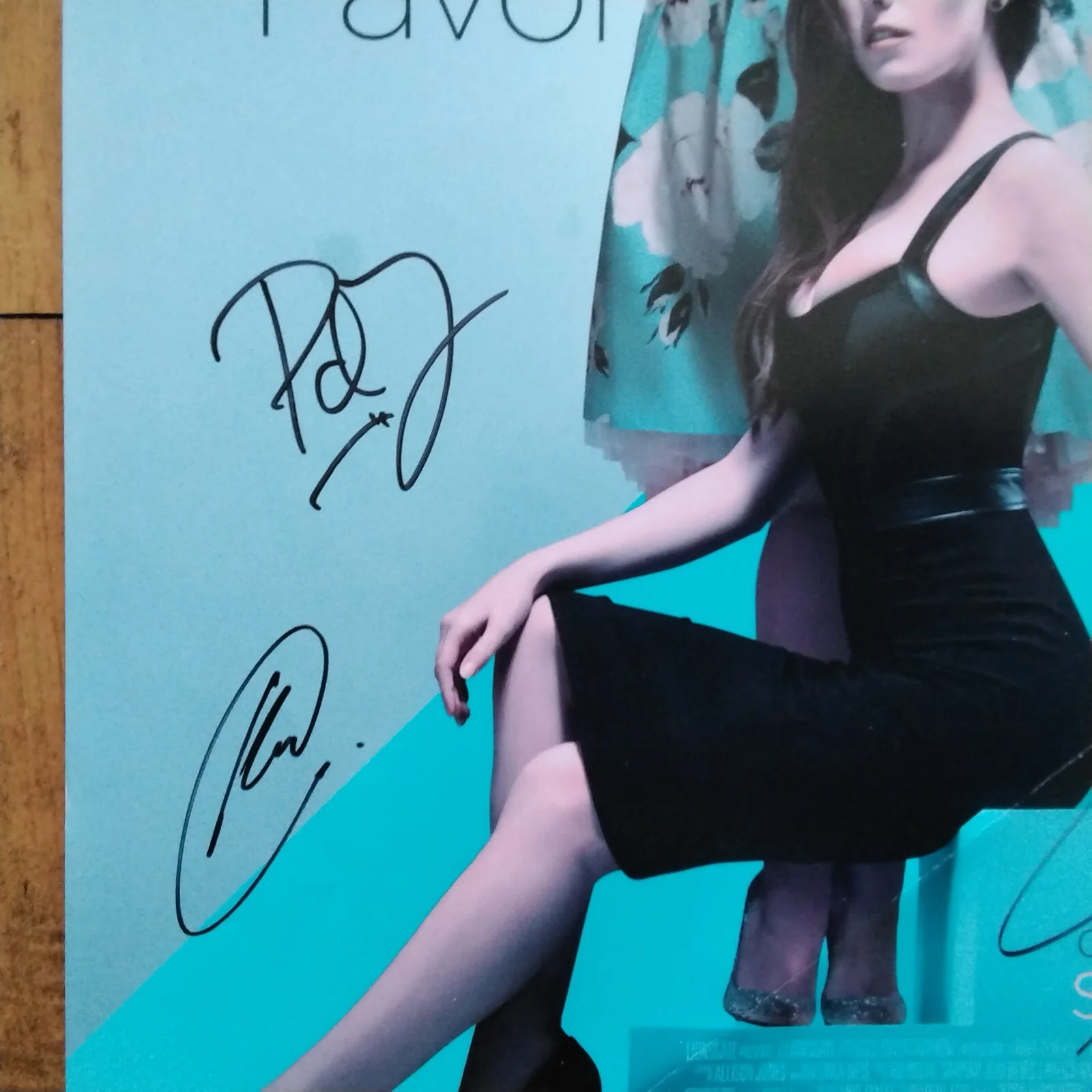 Anna Kendrick & Blake Lively SIGNED 2018 Poster A Simple Favor Comedy Mystery, image 5