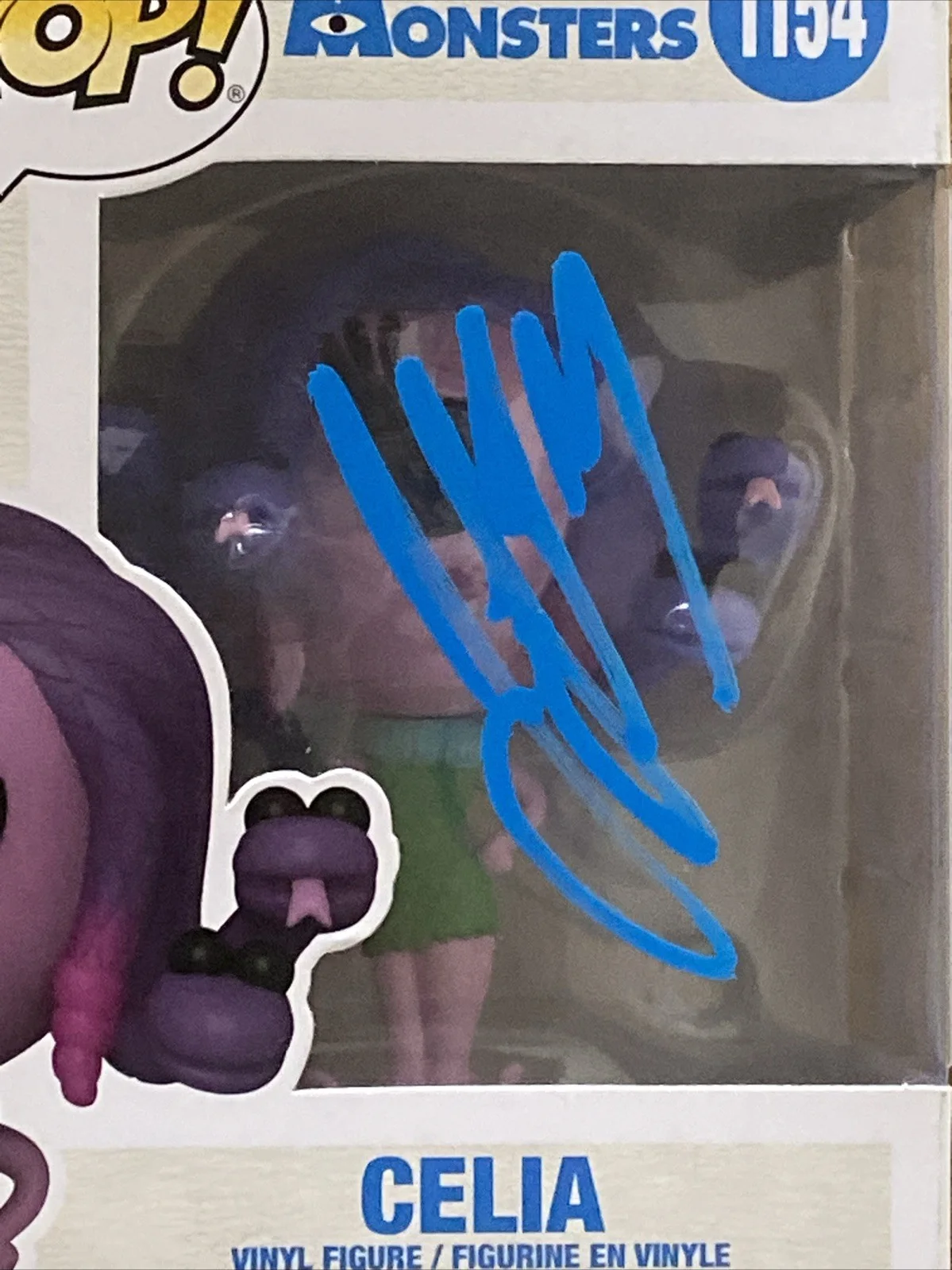 Jennifer TIlly — Jennifer Tilly Autographed Celia Funko Pop Monsters Inc., image 2