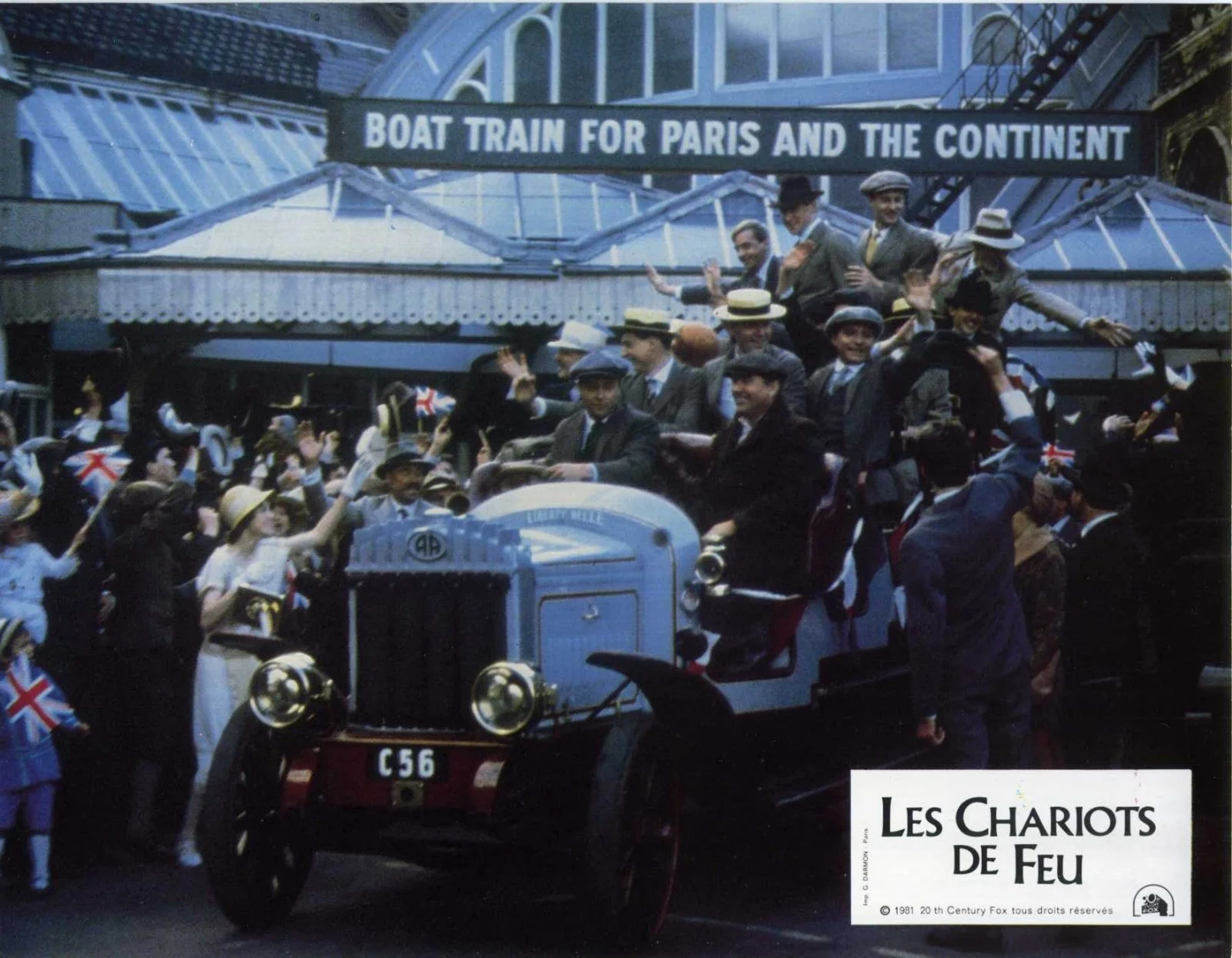 CHARIOTS OF FIRE 1981 Ian Charleson Ben Cross Ian Holm OLYMPICS FRENCH LOBBY SET, изображение 3