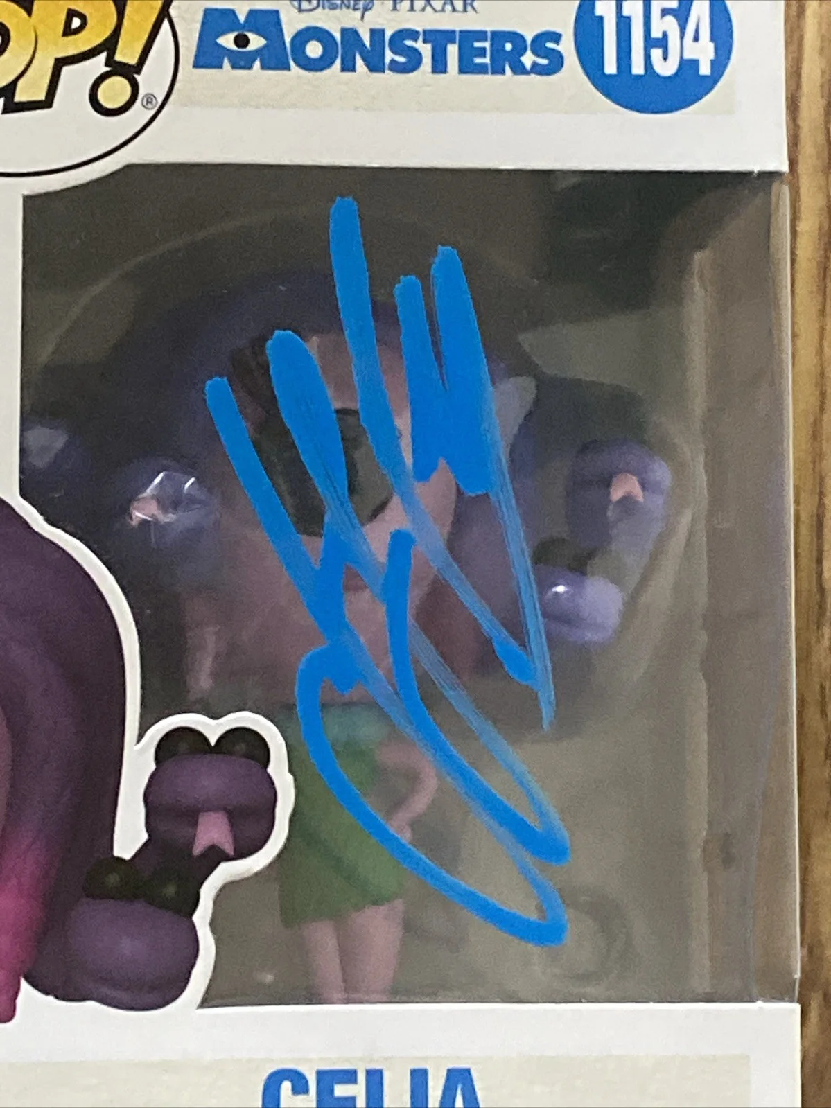 Jennifer TIlly — Jennifer Tilly Autographed Celia Funko Pop Monsters Inc., image 2