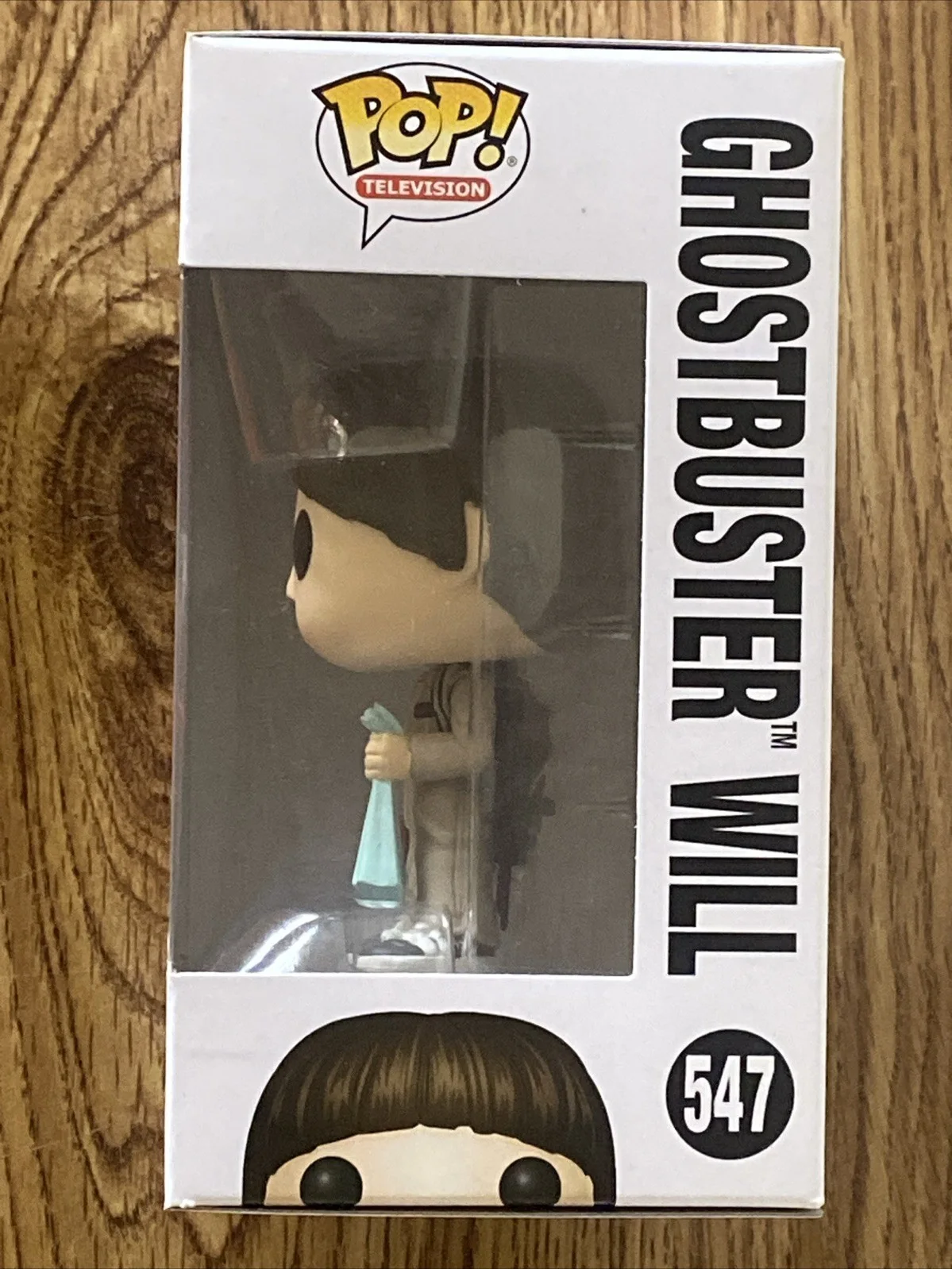 Noah Schnapp — Noah Schnapp Autographed Ghostbuster Will Funko Pop #547 Stranger Things, image 3
