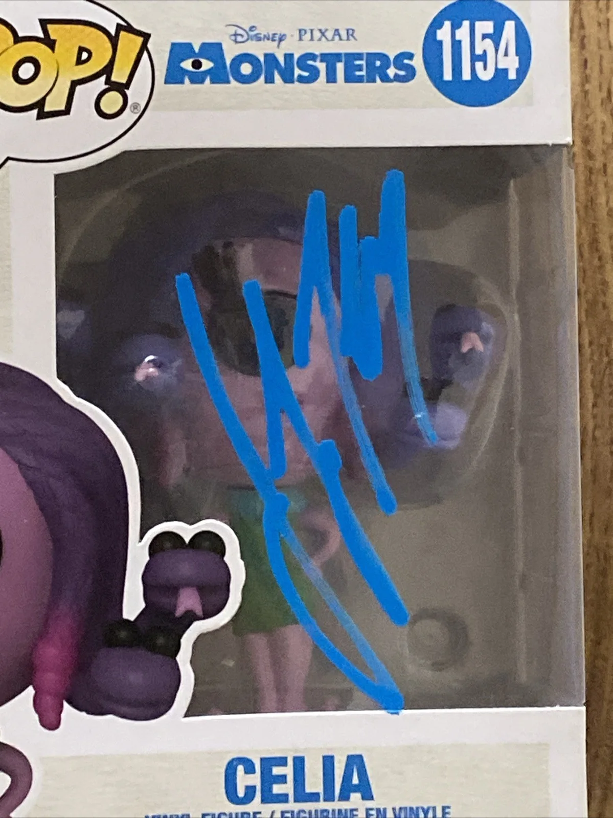 Jennifer TIlly — Jennifer Tilly Autographed Celia Funko Pop Monsters Inc., image 2