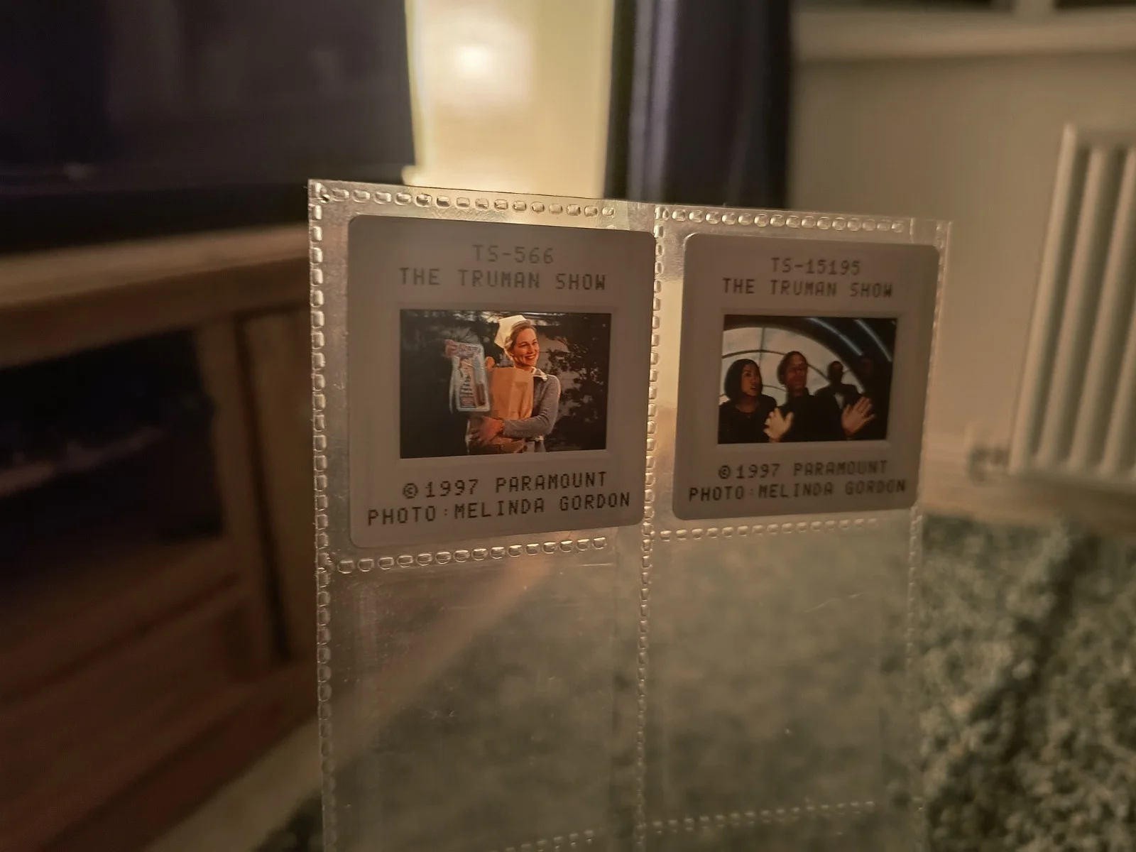 Vintage 1997 The Truman Show 35mm Press Slide Paramount Promo Melinda Gordon, изображение 3