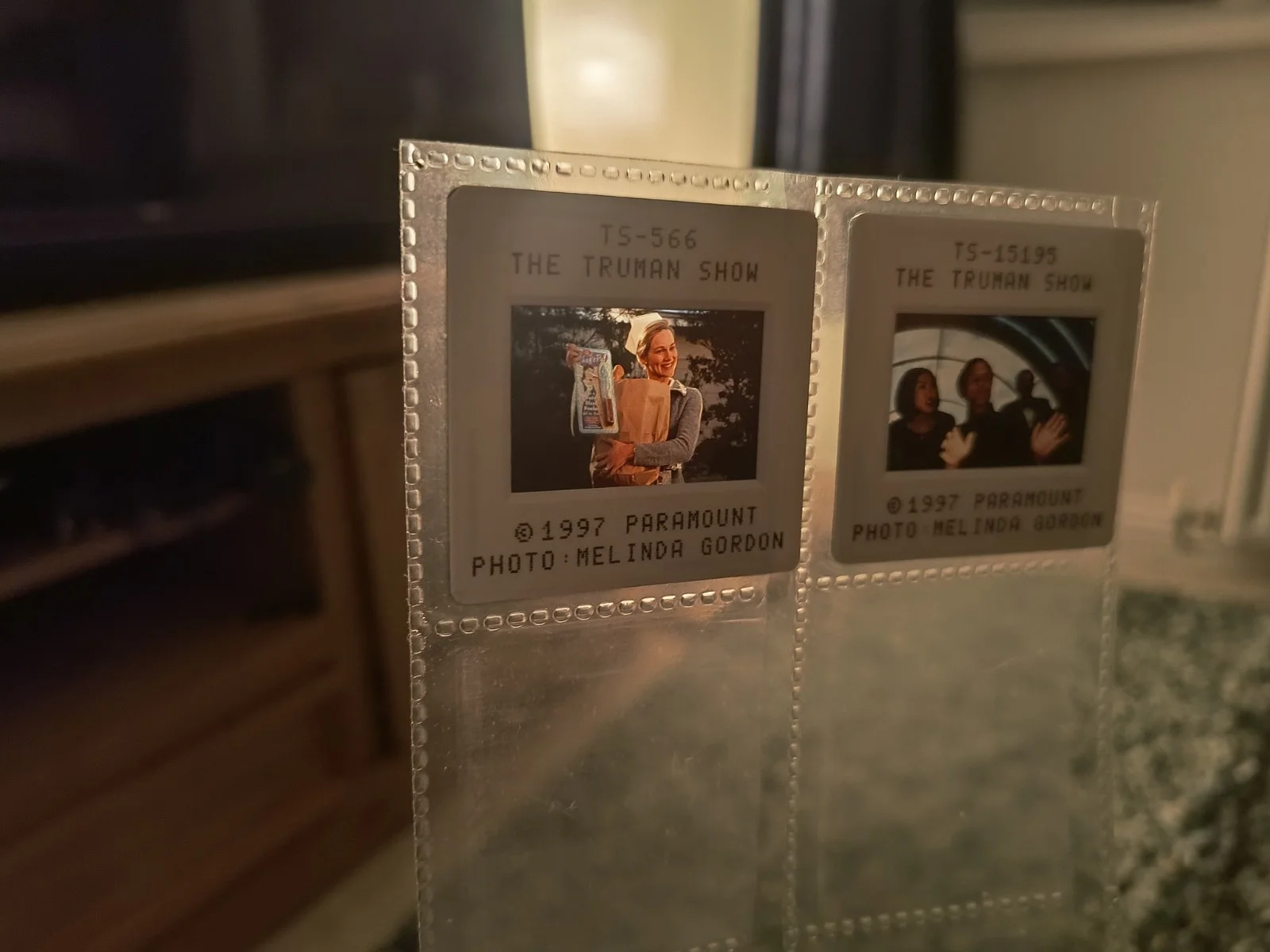 Vintage 1997 The Truman Show 35mm Press Slide Paramount Promo Melinda Gordon, изображение 4