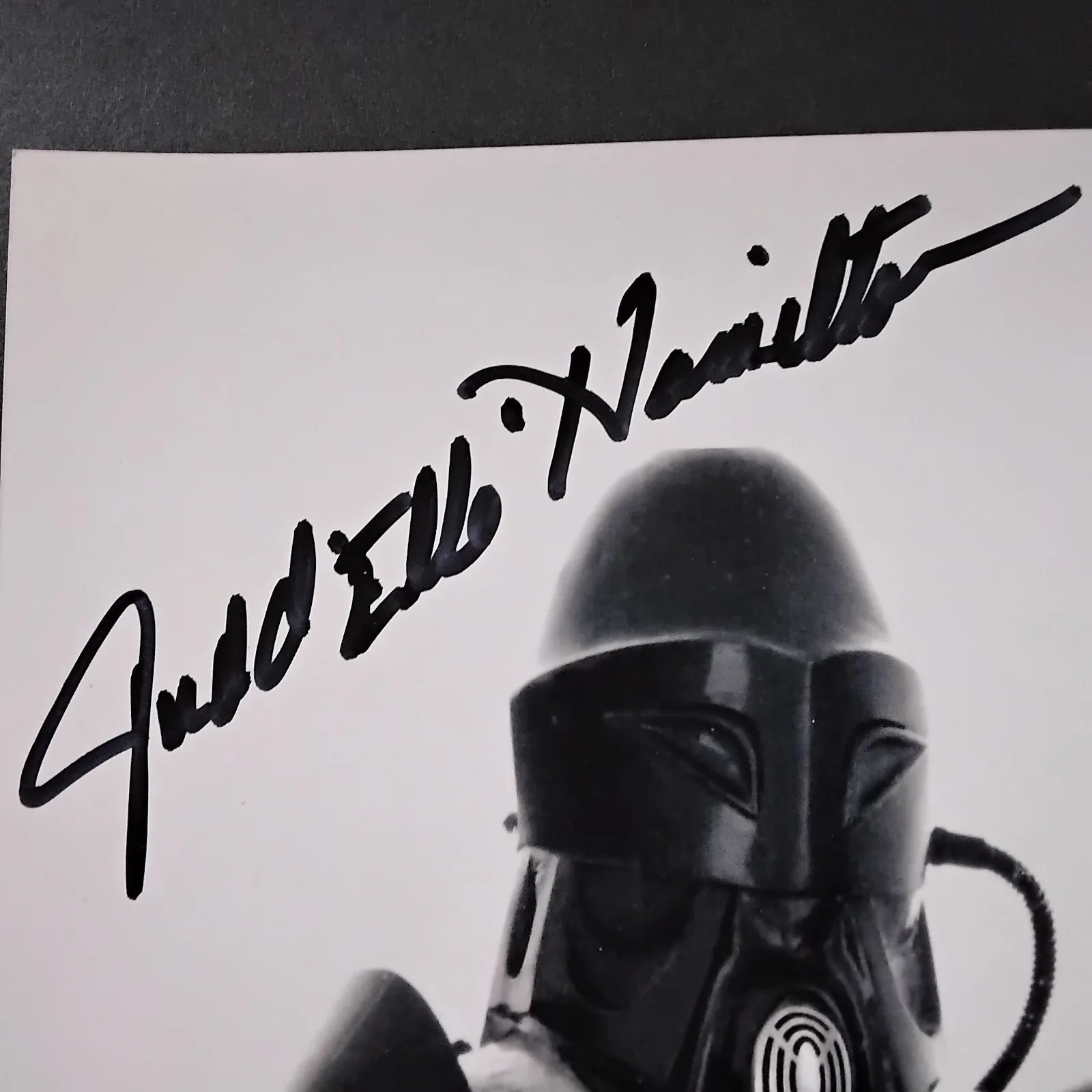 Caroline Munro & Judd Hamilton SIGNED Photo Starcrash Movie TV Actors 70s SciFi, изображение 5
