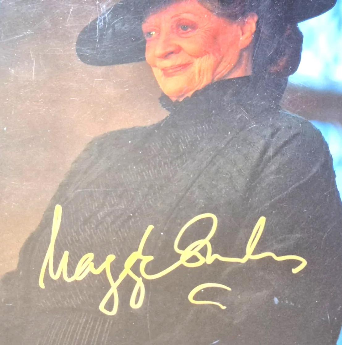 Maggie Smith — MAGGIE SMITH SIGNED AUTOGRAPHED PHOTO PSA COA ENCAPSULATED RARE HARRY POTTER, изображение 4