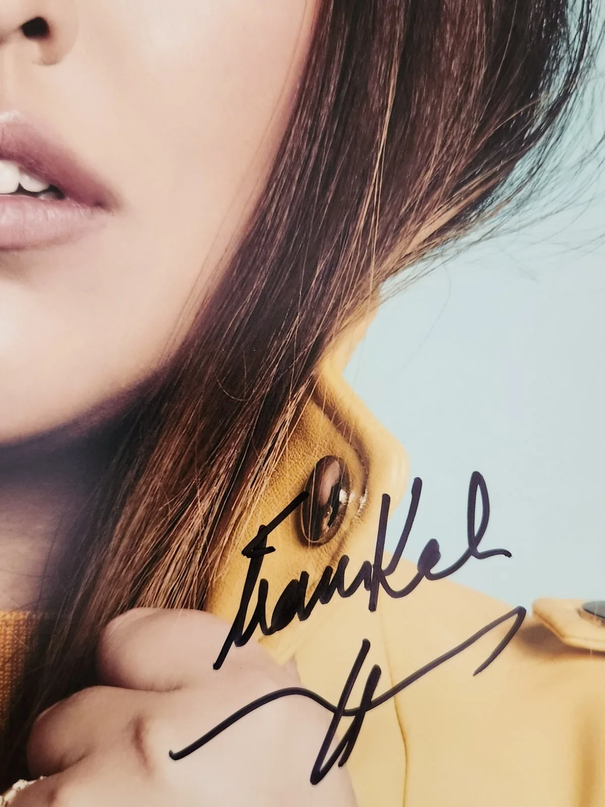 Tiana Kocher Signed Autographed 8x10" Photograph AW COA Singer Sexy Portrait, изображение 2