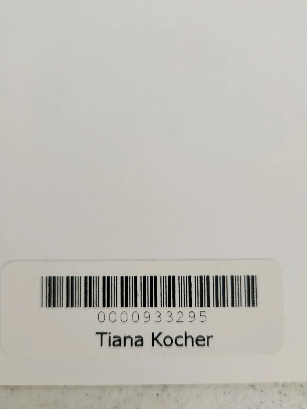 Tiana Kocher Signed Autographed 8x10" Photograph AW COA Singer Sexy Portrait, изображение 3