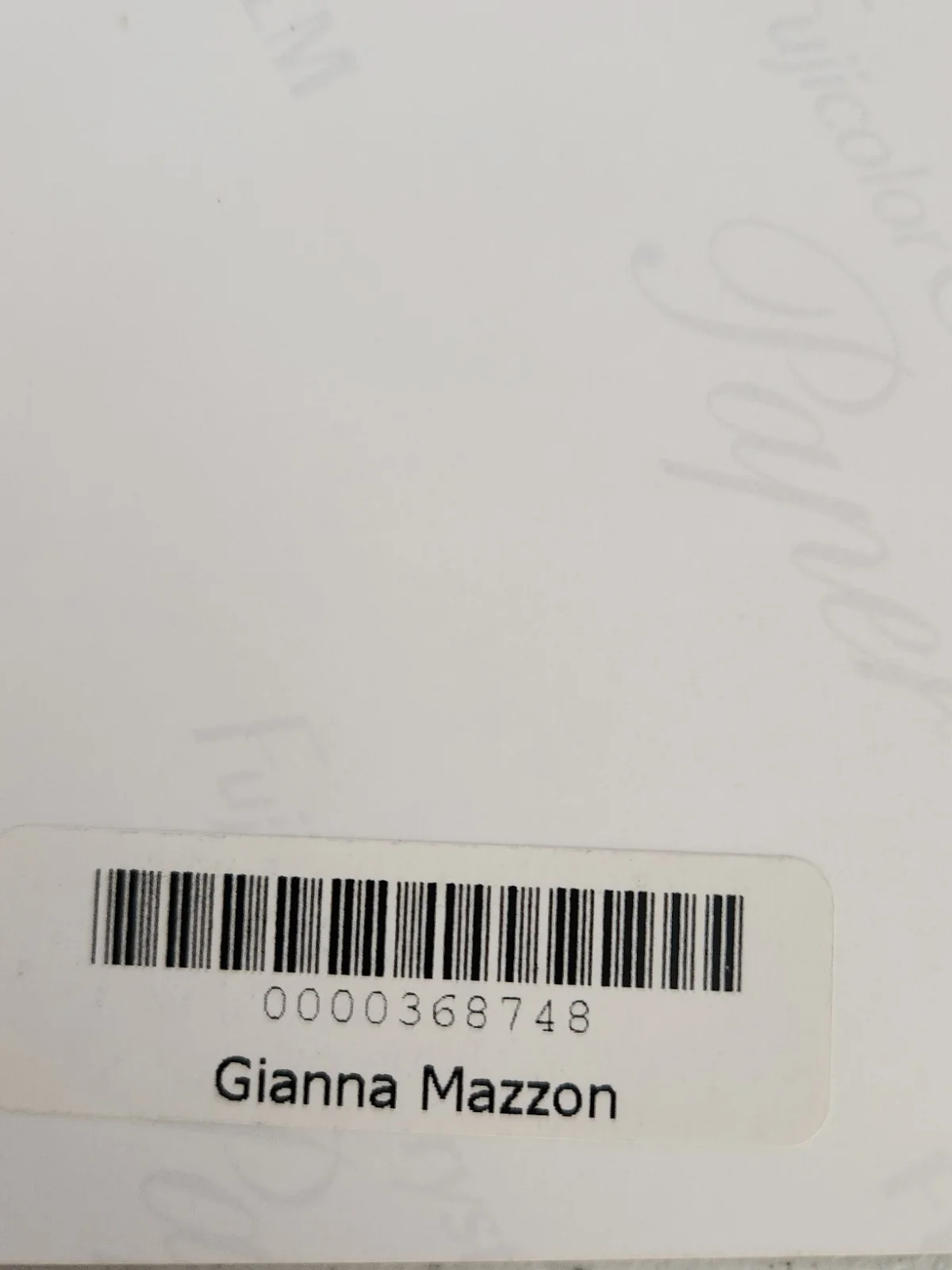 Gianna Mazzon Signed Autographed 8x10" Photograph AW COA Playboy Model Sexy, image 3