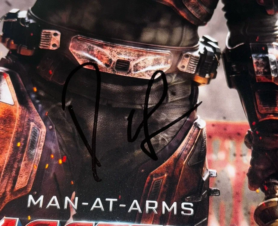 Idris Elba Signed 12x18 Photo Masters Of The Universe Man-At-Arms, изображение 2