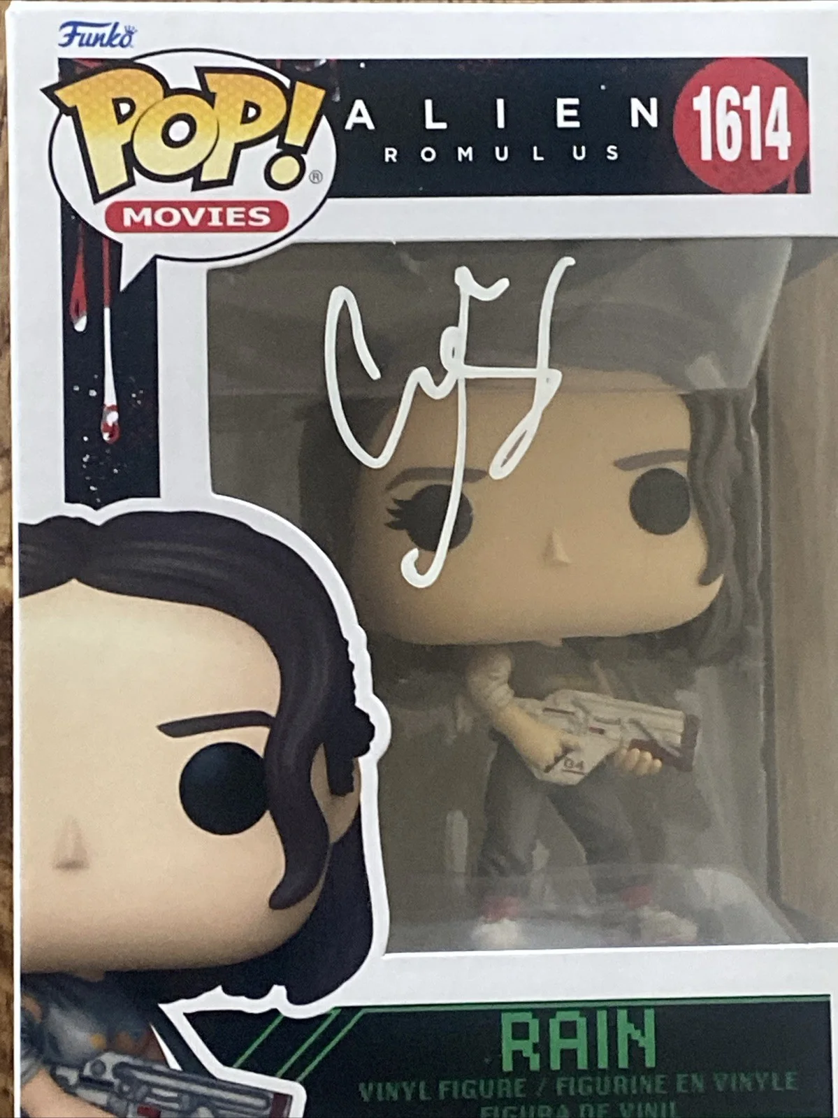 Cailee Spaeny — Cailee Spaeny Autographed Alien: Romulus’ Funko Pop #1416 ‘Rain’, image 2