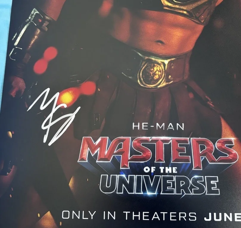 Nicholas Galitzine Signed 12x18 Photo Masters Of The Universe He-Man, image 2