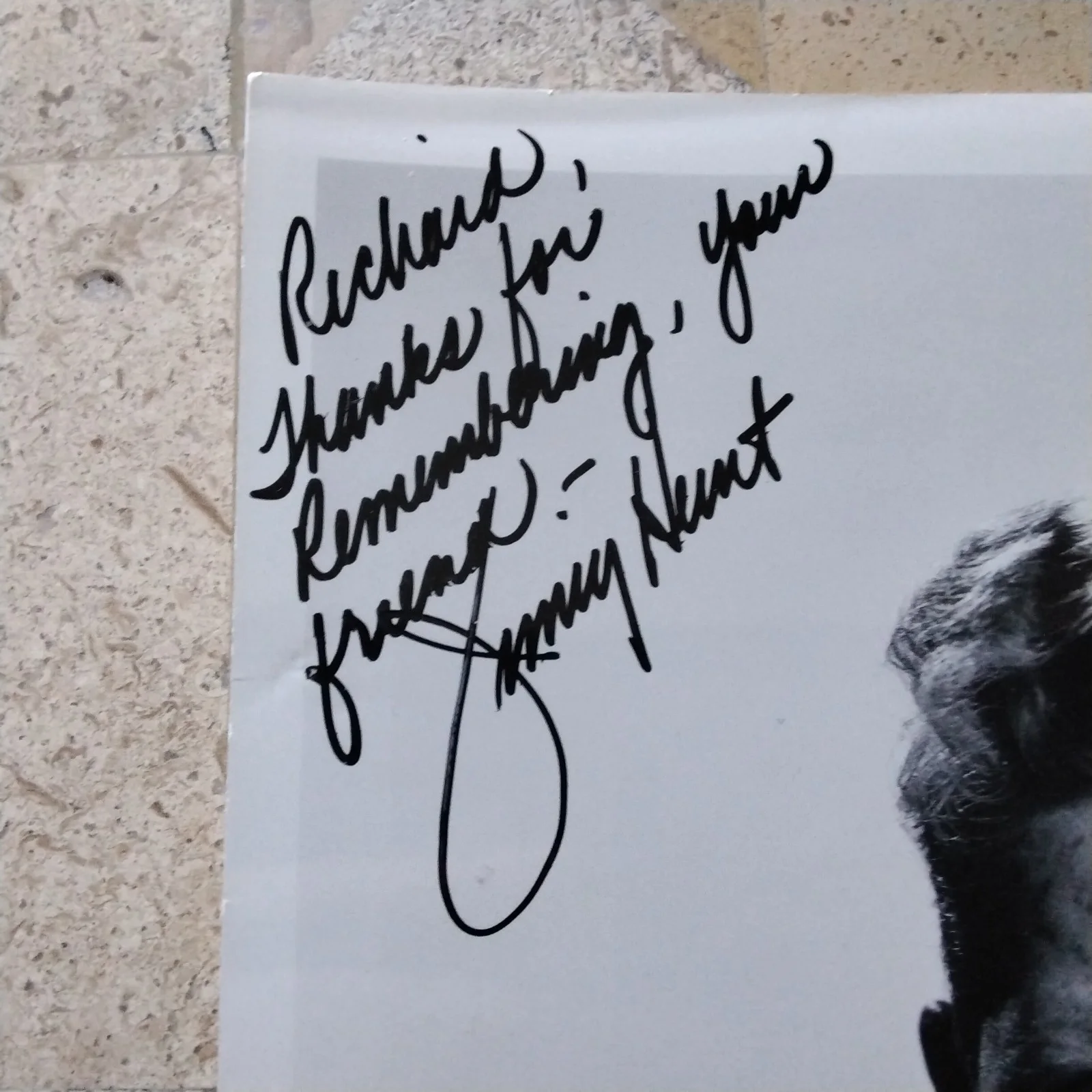 Jimmy Hunt SIGNED Photo 40s Child Film Actor Invaders From Mars Cheaper by Dozen, image 4
