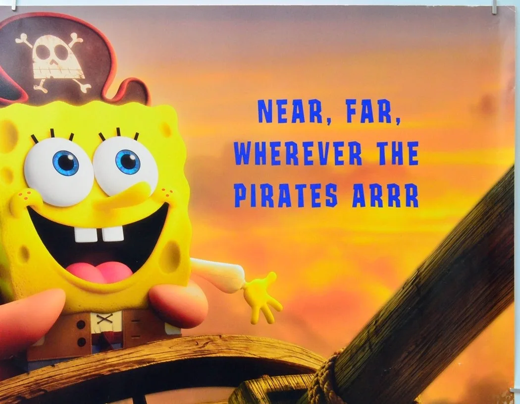 THE SPONGEBOB MOVIE: SEARCH FOR SQUAREPANTS (2025) Original Cinema Quad Poster, изображение 3