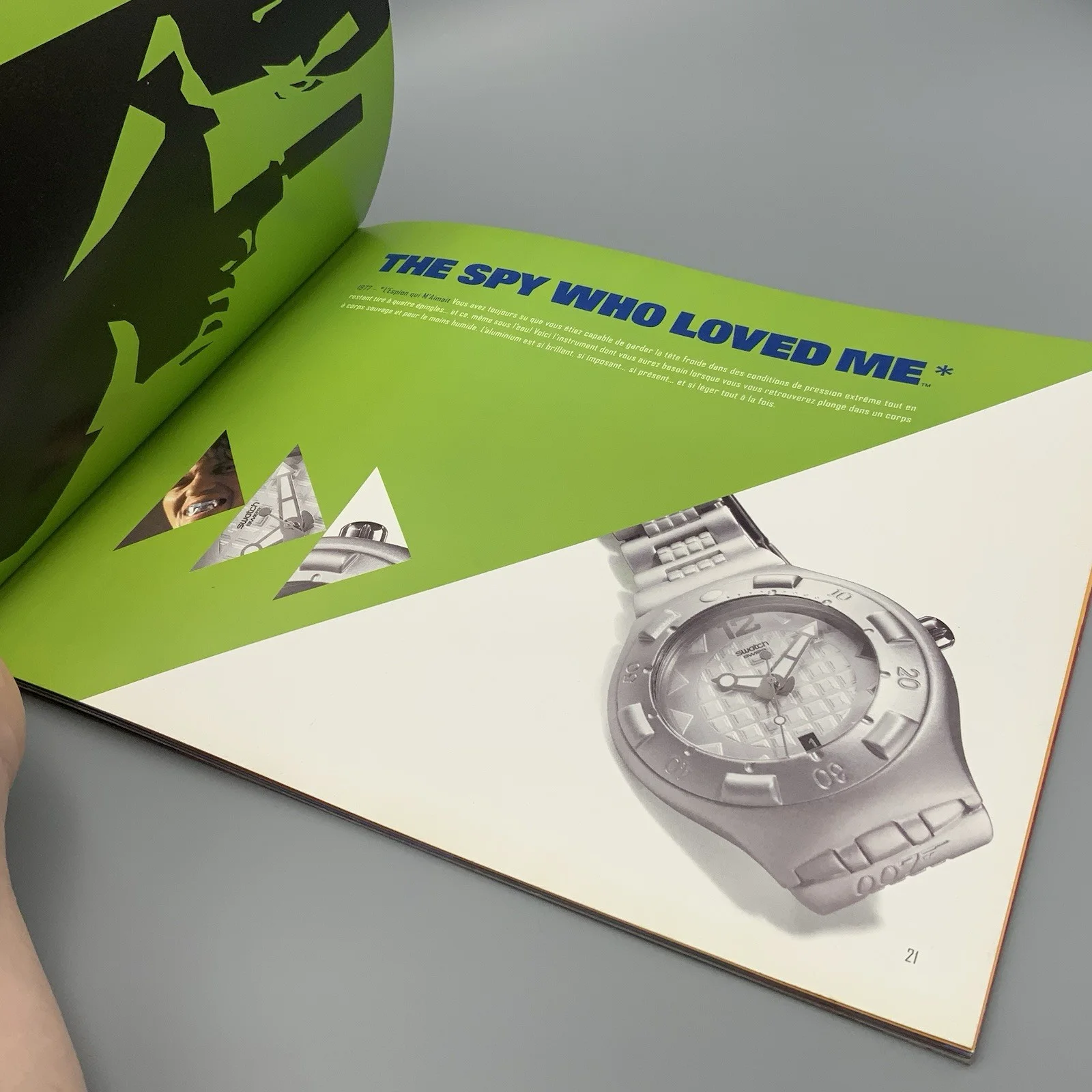 Swatch James Bond 007 Collection Catalogue Brochure 40th anniversary 2002, изображение 5