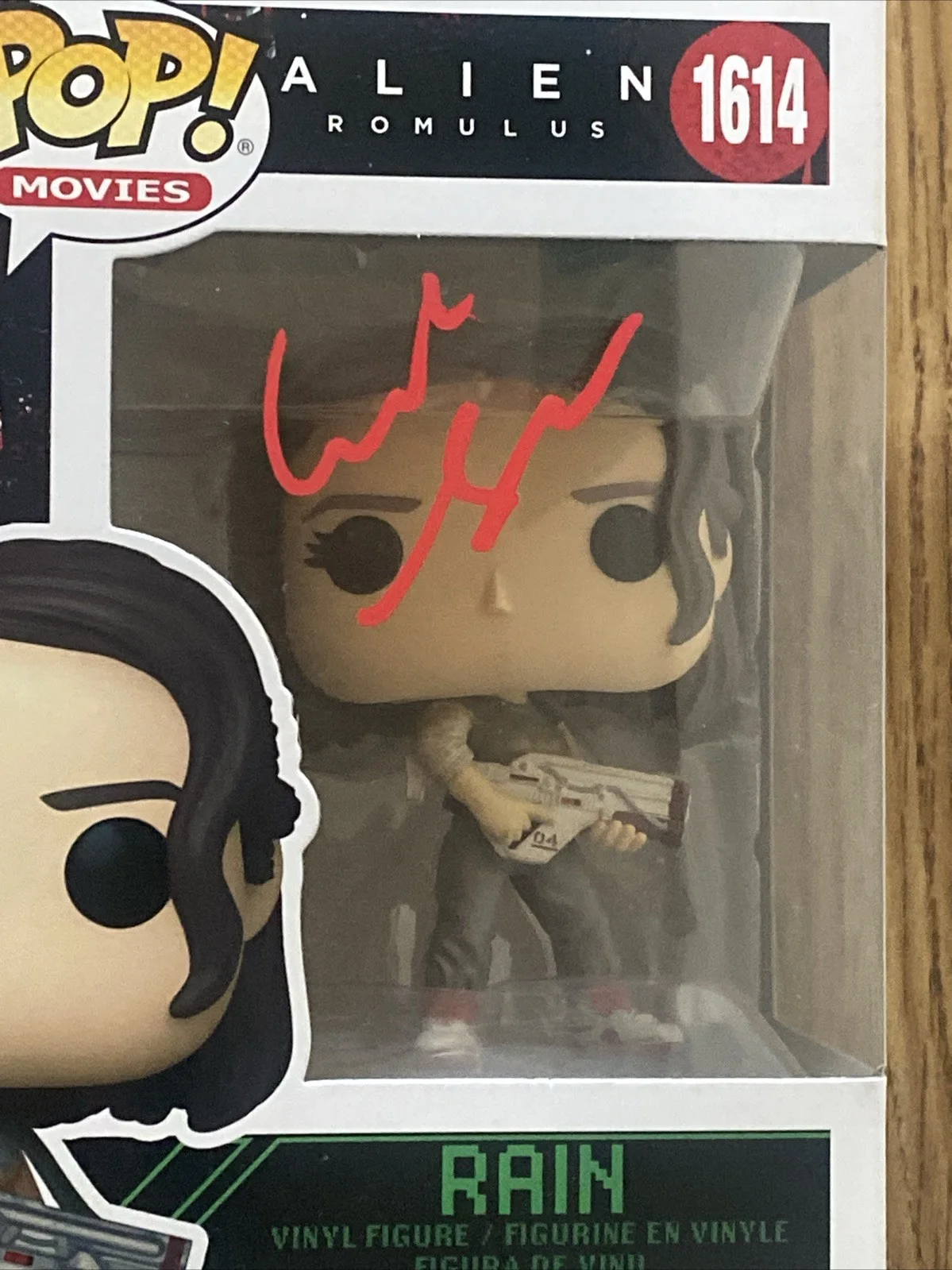 Cailee Spaeny — Cailee Spaeny Autographed Alien: Romulus’ Funko Pop #1416 ‘Rain’, image 2