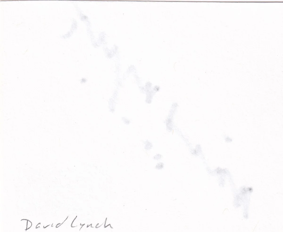 David Lynch — David Lynch Signed 2.5x3 Cut Index Card BAS COA Twin Peaks Mulholland Drive Auto, image 4