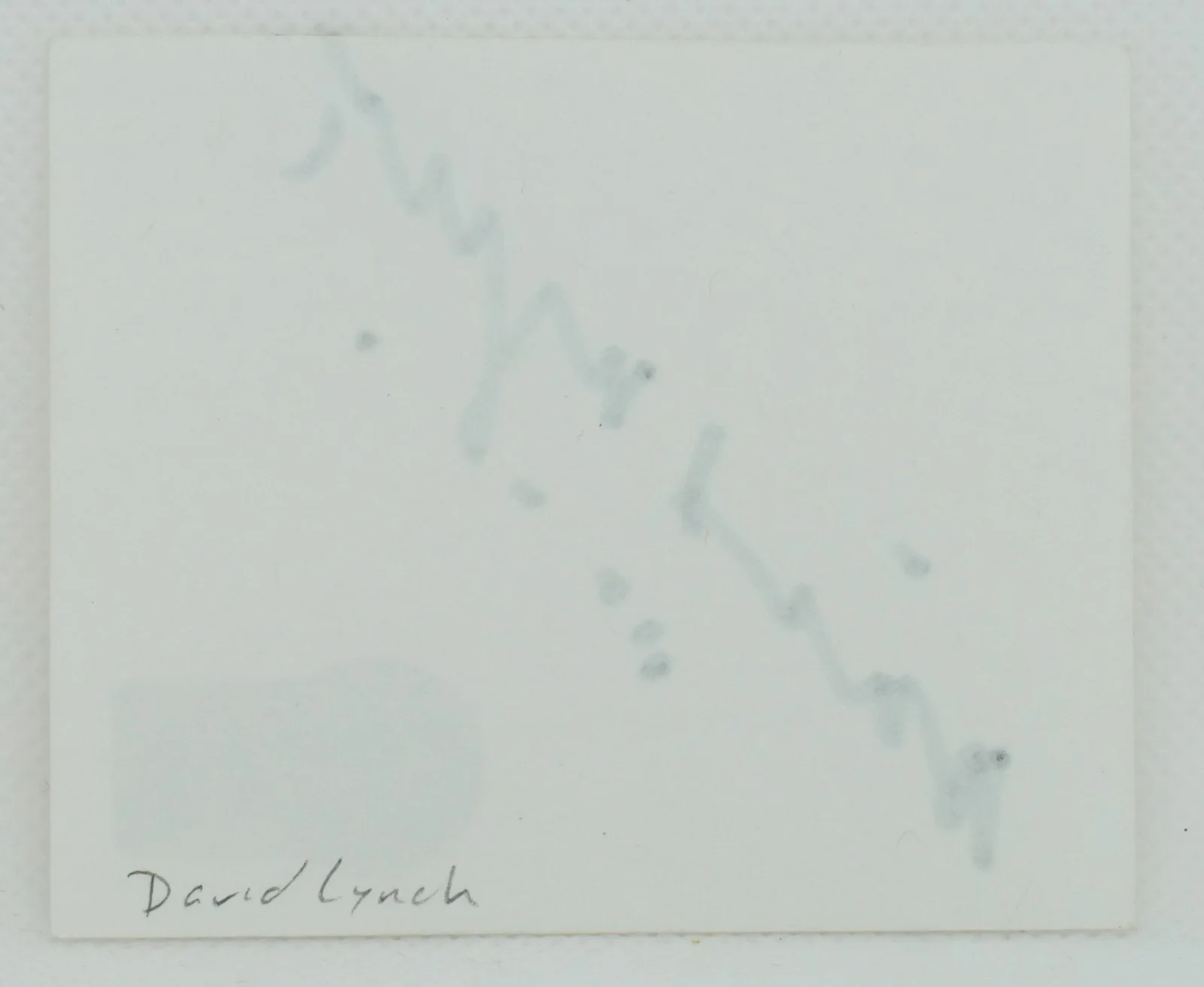 David Lynch — David Lynch Signed 2.5x3 Cut Index Card BAS COA Twin Peaks Mulholland Drive Auto, image 5