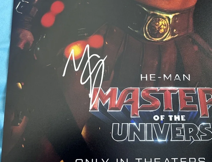 Nicholas Galitzine Signed 12x18 Photo Masters Of The Universe He-Man, изображение 2