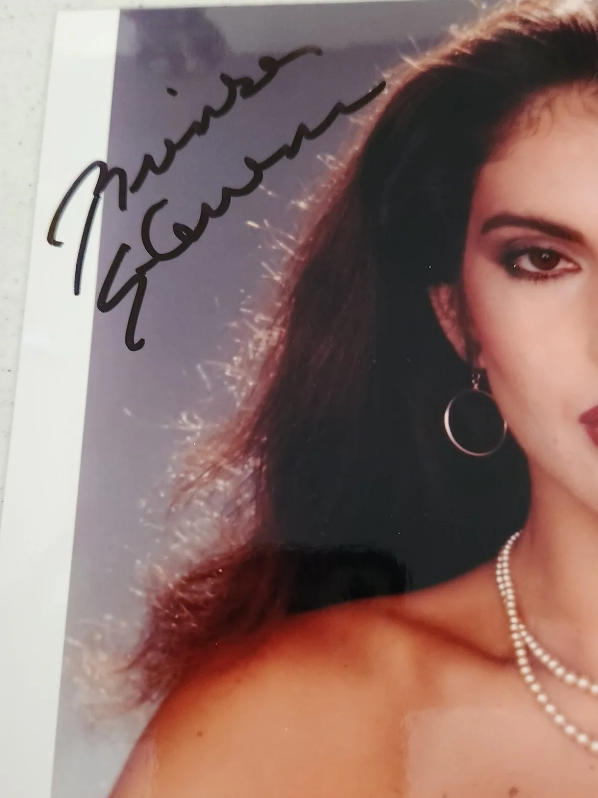 Brinke Stevens Signed Autographed 8x10" Photograph AW COA Sexy Portrait, изображение 2