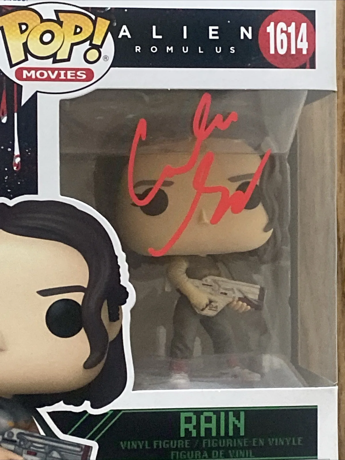 Cailee Spaeny — Cailee Spaeny Autographed Alien: Romulus’ Funko Pop #1416 ‘Rain’, image 2