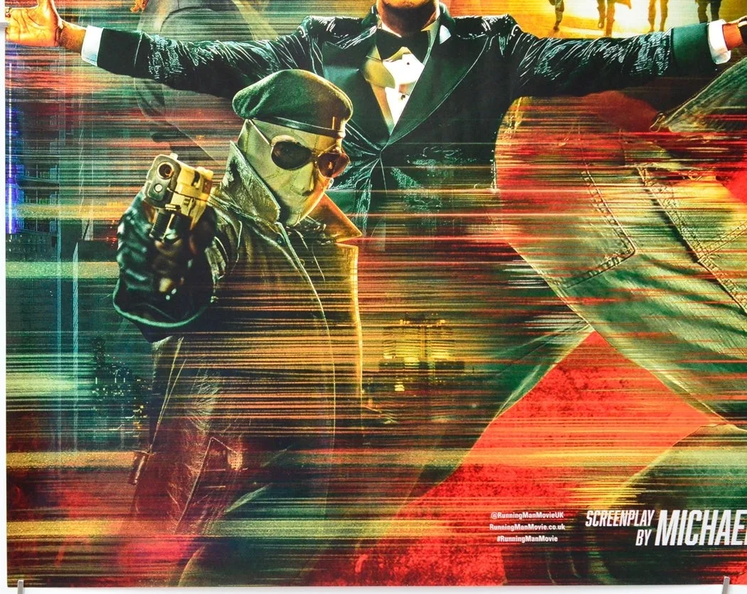 THE RUNNING MAN (2025) Original Cinema Quad Poster - Glen Powell, Josh Brolin, изображение 4