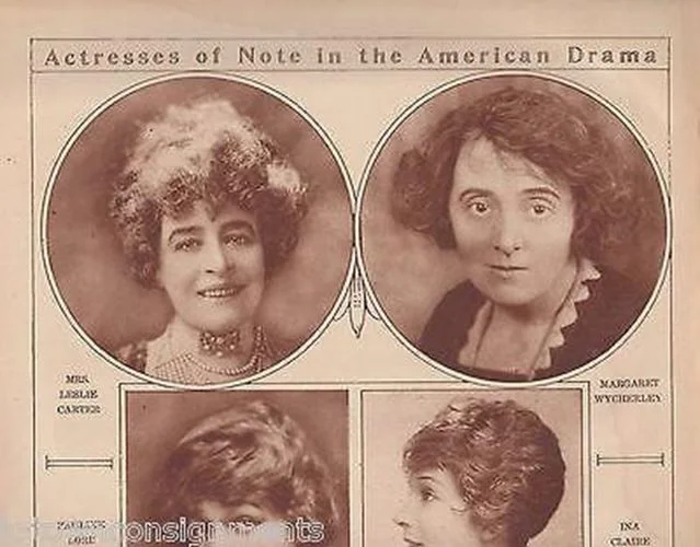 Jane Cowl Made Kennedy Ina Claire Silent Movie Actress Vintage 1922 Poster Print, изображение 2