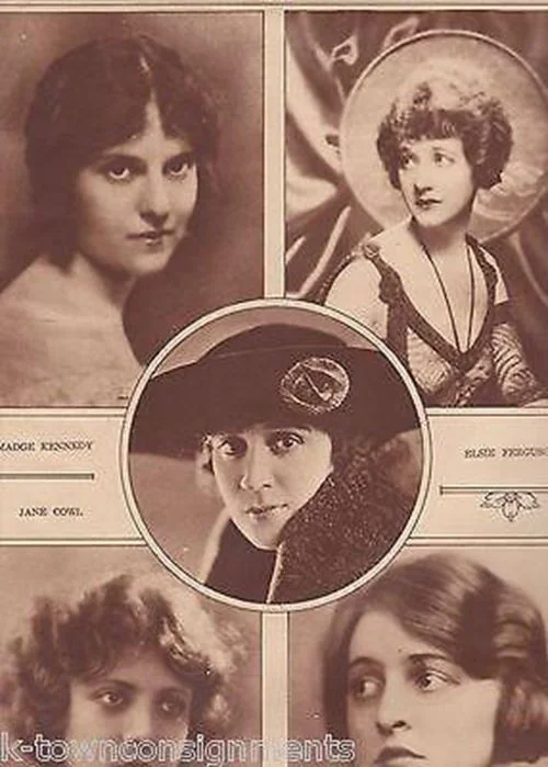 Jane Cowl Made Kennedy Ina Claire Silent Movie Actress Vintage 1922 Poster Print, изображение 4