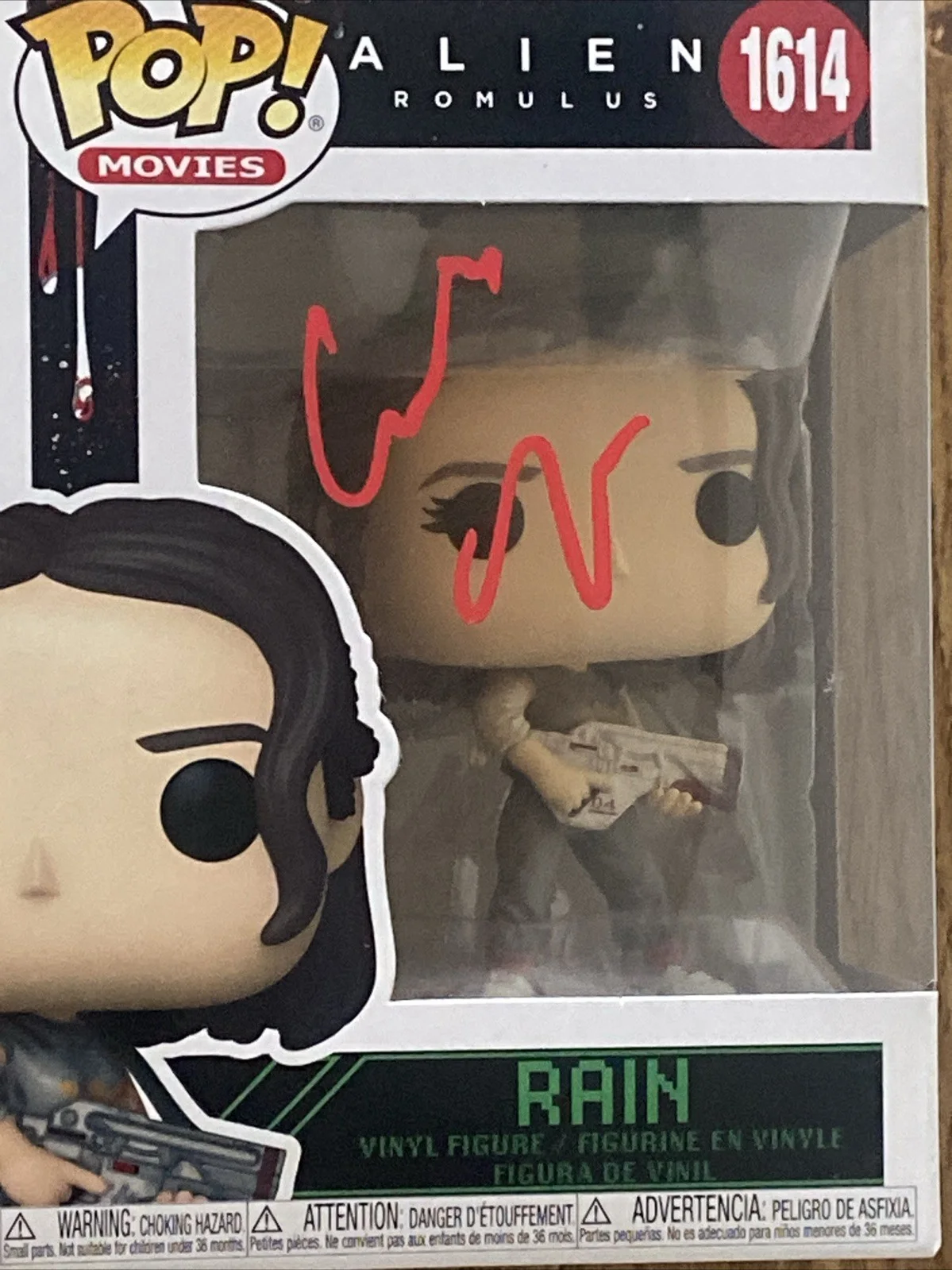Cailee Spaeny — Cailee Spaeny Autographed Alien: Romulus’ Funko Pop #1416 ‘Rain’, image 2