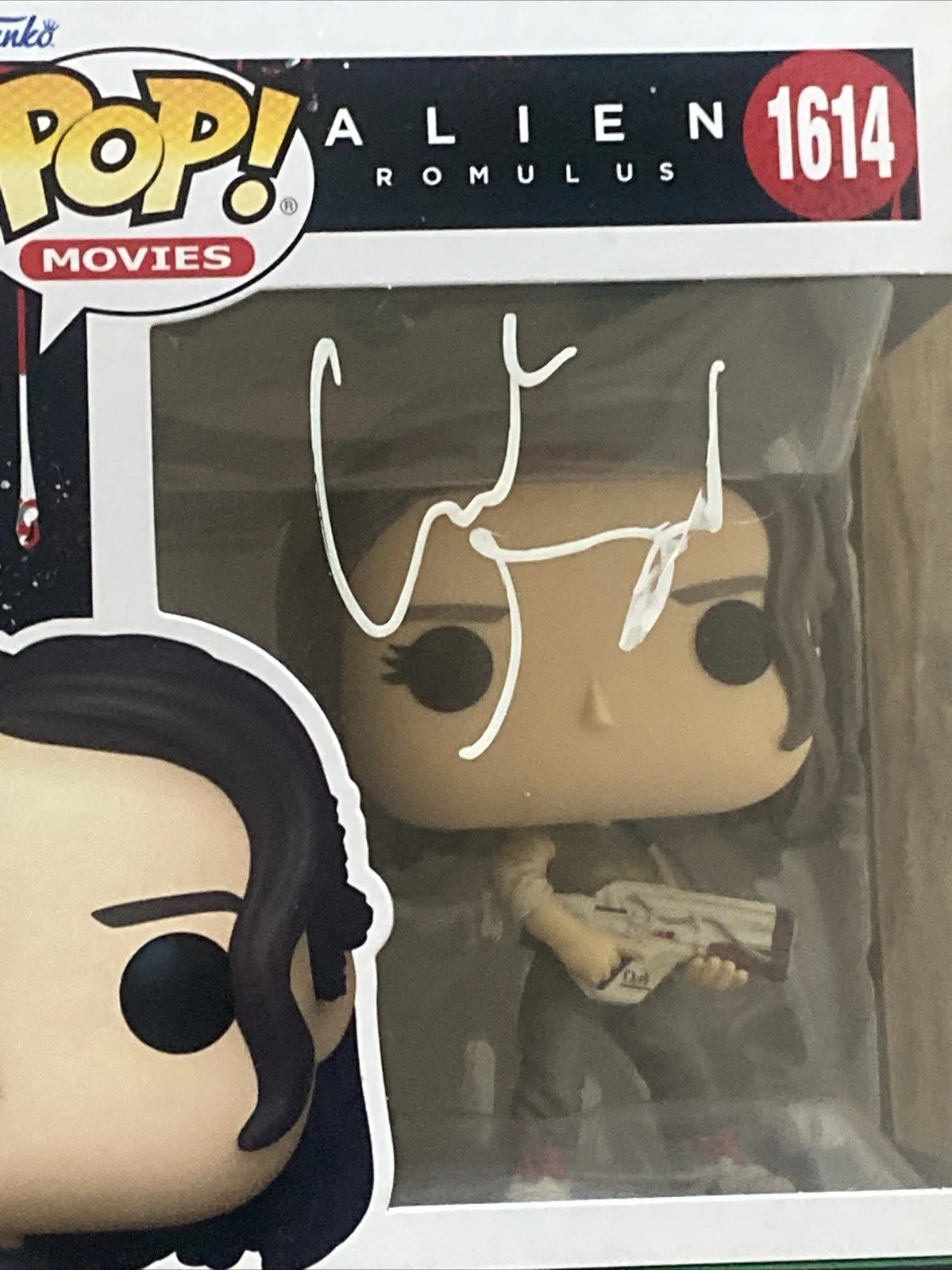 Cailee Spaeny — Cailee Spaeny Autographed Alien: Romulus’ Funko Pop #1416 ‘Rain’, image 2
