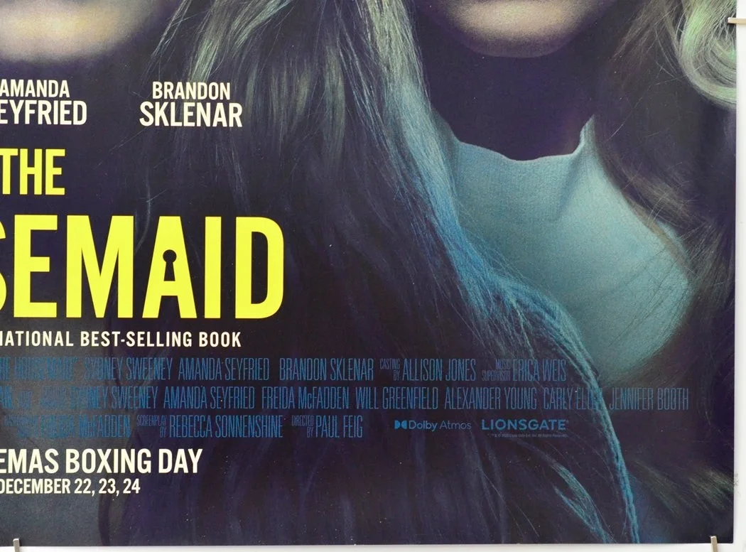 THE HOUSEMAID (2025) Original Quad Film Poster - Sydney Sweeney, Amanda Seyfried, изображение 5