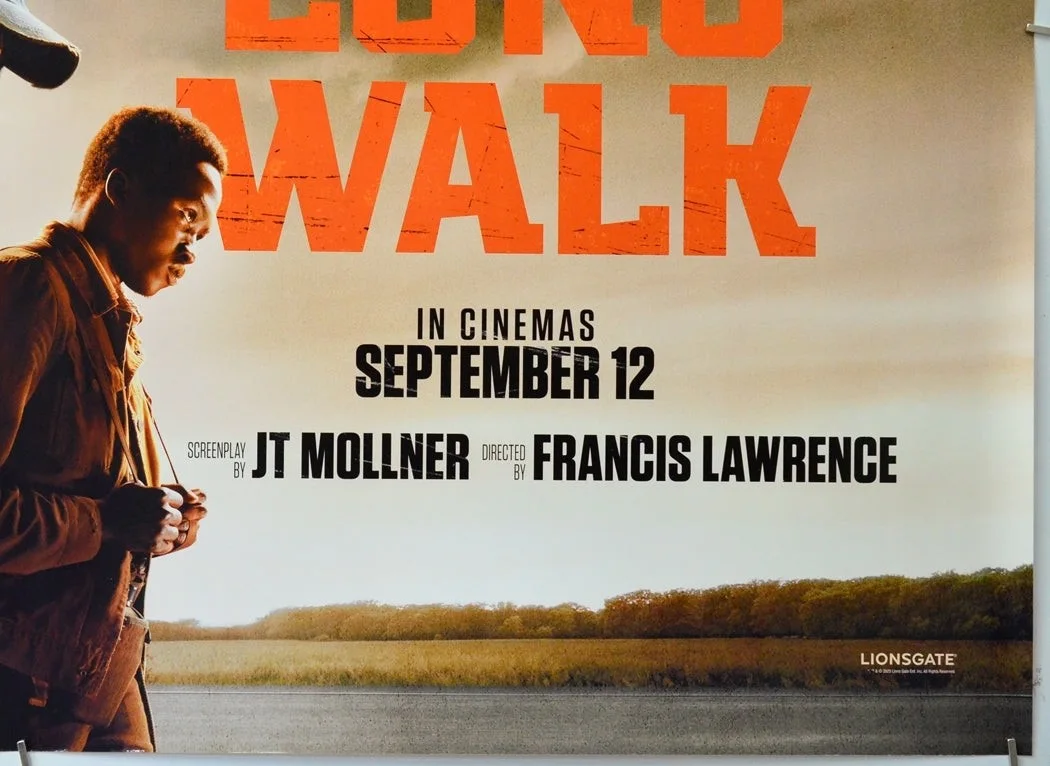 THE LONG WALK (2025) Original Quad Movie Poster - Cooper Hoffman, David Jonsson, image 5