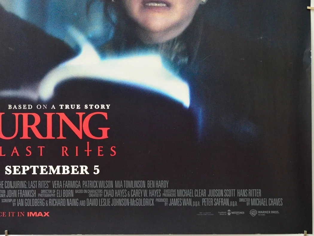 THE CONJURING: LAST RITES (2025) Original Quad Movie Poster - Patrick Wilson, изображение 5
