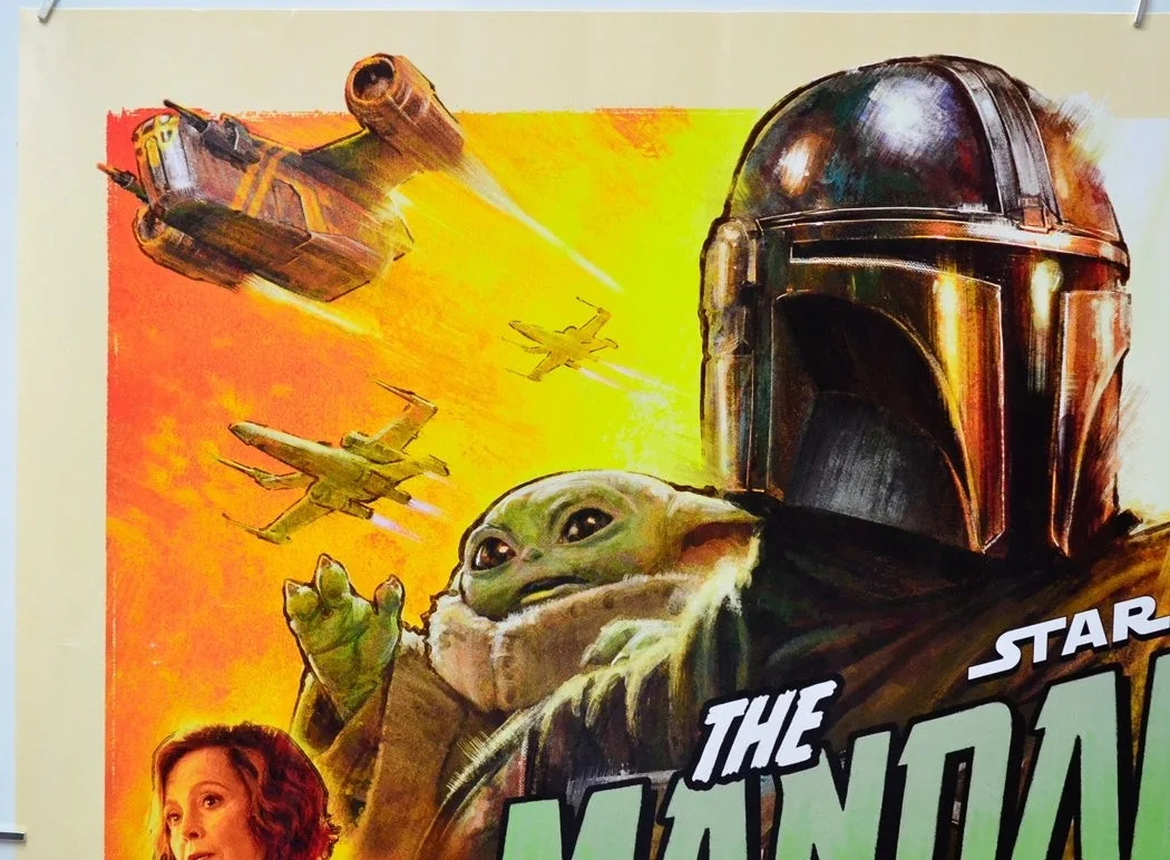 STAR WARS: THE MANDALORIAN AND GROGU (2026) Original Cinema Quad Movie Poster, изображение 2