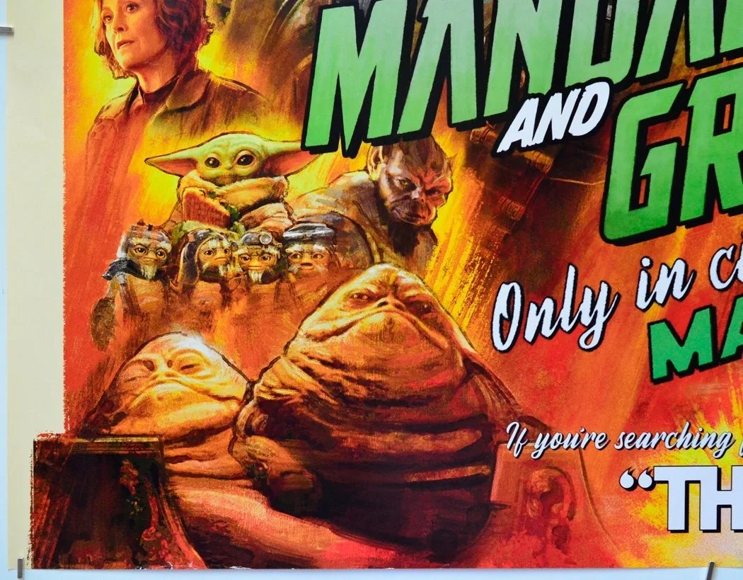 STAR WARS: THE MANDALORIAN AND GROGU (2026) Original Cinema Quad Movie Poster, изображение 4