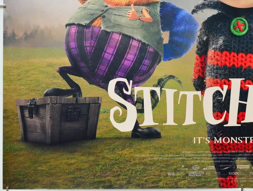 STITCH HEAD (2025) Original Cinema Quad Movie Poster - Asa Butterfield, Joel Fry, изображение 4