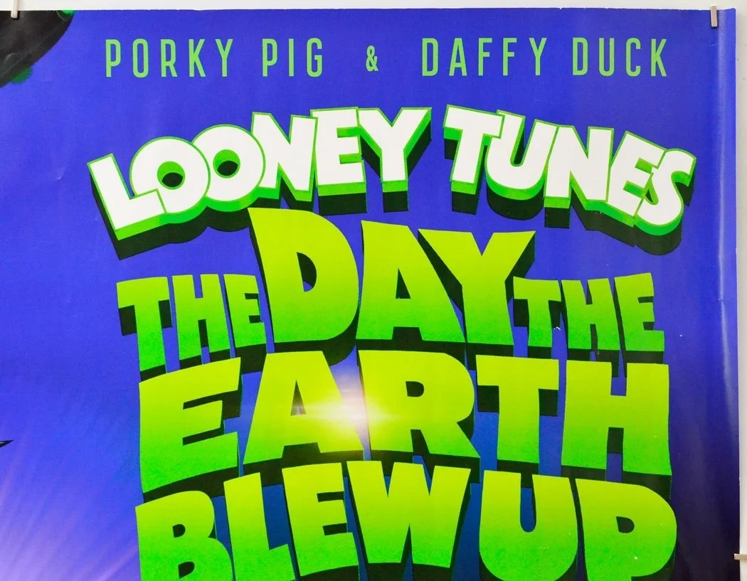 LOONEY TUNES: THE DAY THE EARTH BLEW UP (2025) Original Cinema Quad Film Poster, изображение 3