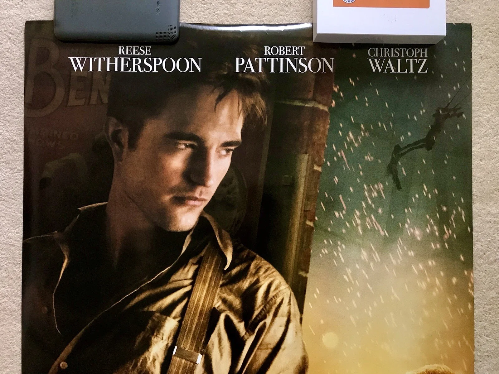 WATER FOR ELEPHANTS Original DS Movie Poster ROBERT PATTINSON REESE WITHERSPOON, image 3