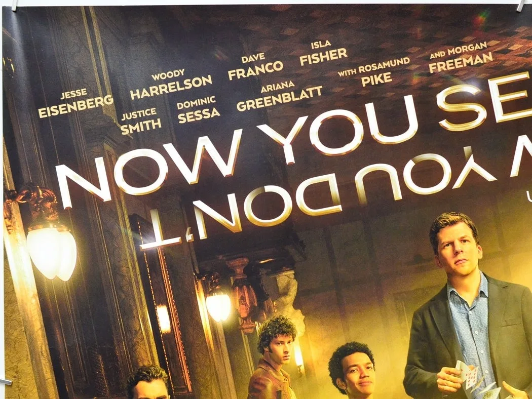 NOW YOU SEE ME, NOW YOU DON'T (2025) Original Cinema Quad Film Poster, изображение 2