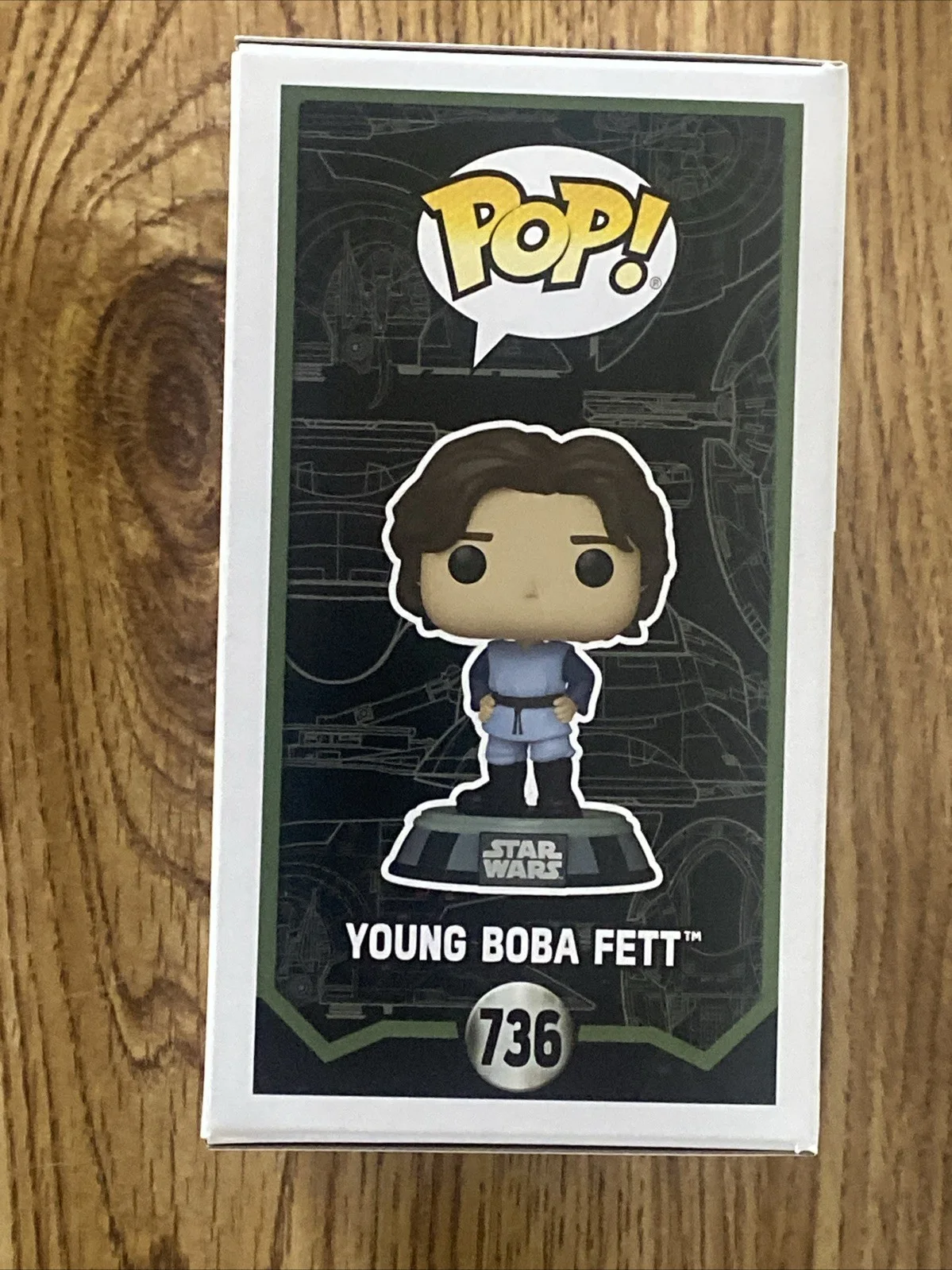 Daniel Logan — Daniel Logan Autographed ‘Star Wars’ Funko Pop #736 ‘Young Boba Fett' Insc, image 5
