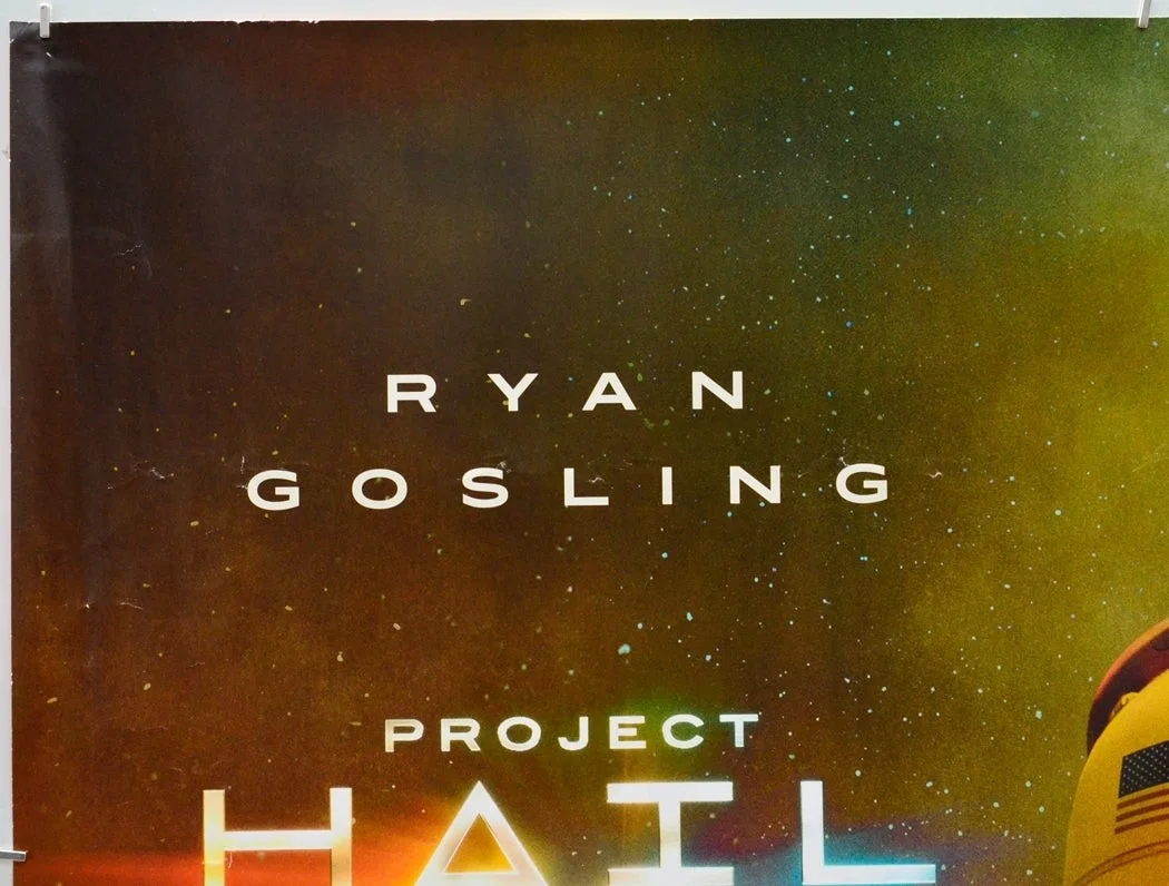 PROJECT HAIL MARY (2026) Original Cinema Quad Movie Poster - Ryan Gosling, изображение 2