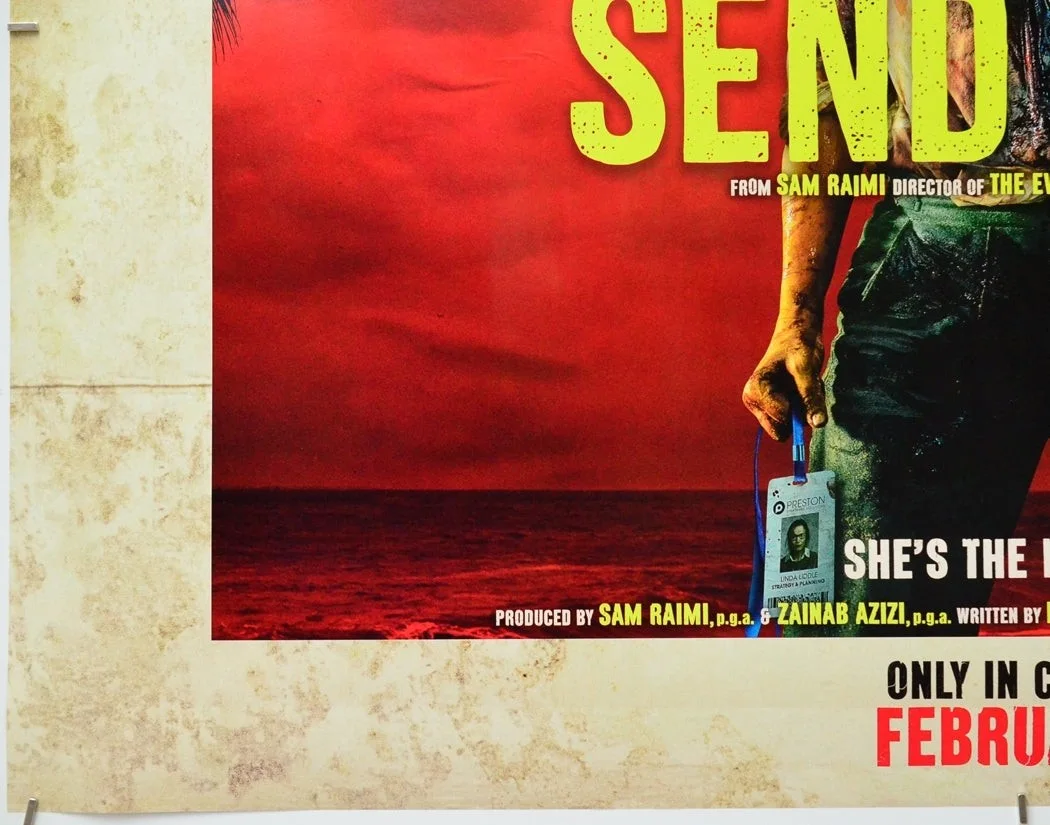 SEND HELP (2026) Original Cinema Quad Movie Poster. Rachel McAdams Dylan O'Brien, image 4