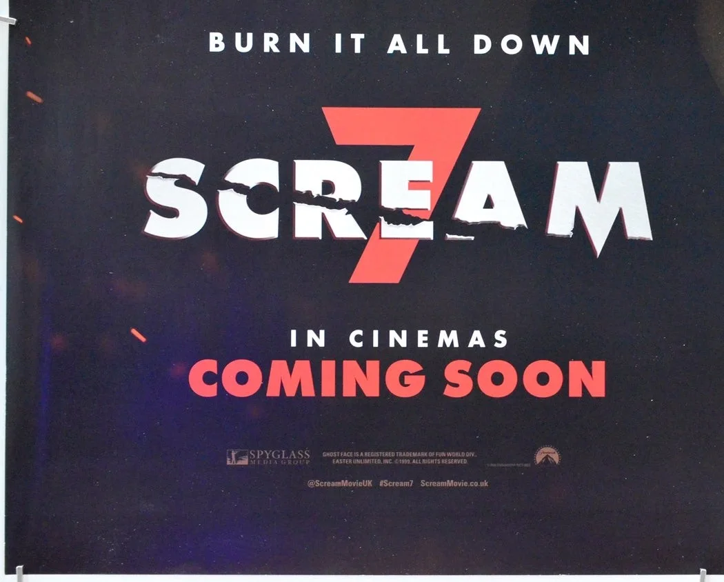 SCREAM 7 (2026) Original Cinema Quad Movie Poster - Neve Campbell, Courteney Cox, изображение 4