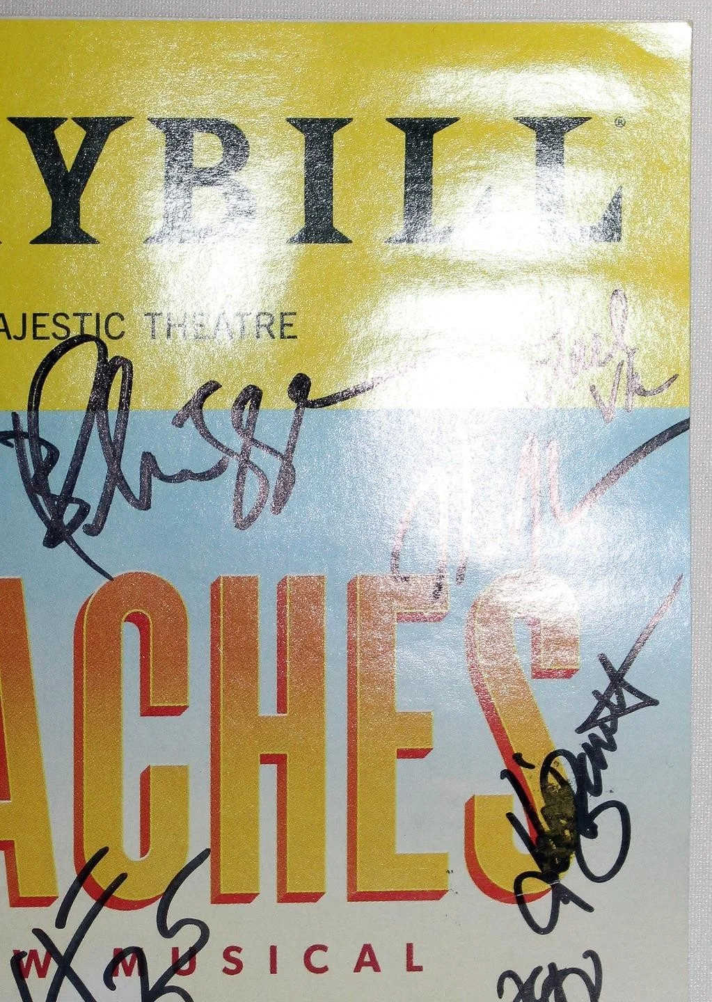 BEACHES the Musical Broadway Cast Jessica Vosk Signed Playbill, image 5