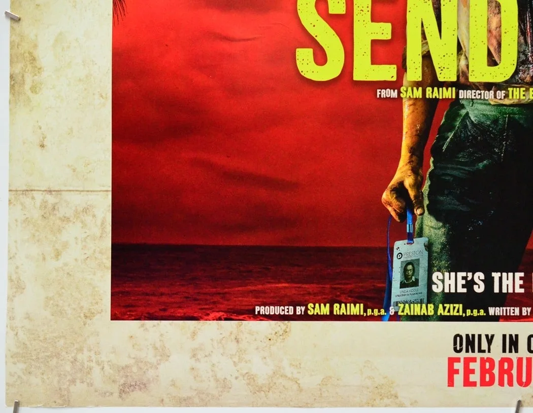 SEND HELP (2026) Original Cinema Quad Film Poster - Rachel McAdams Dylan O'Brien, image 4