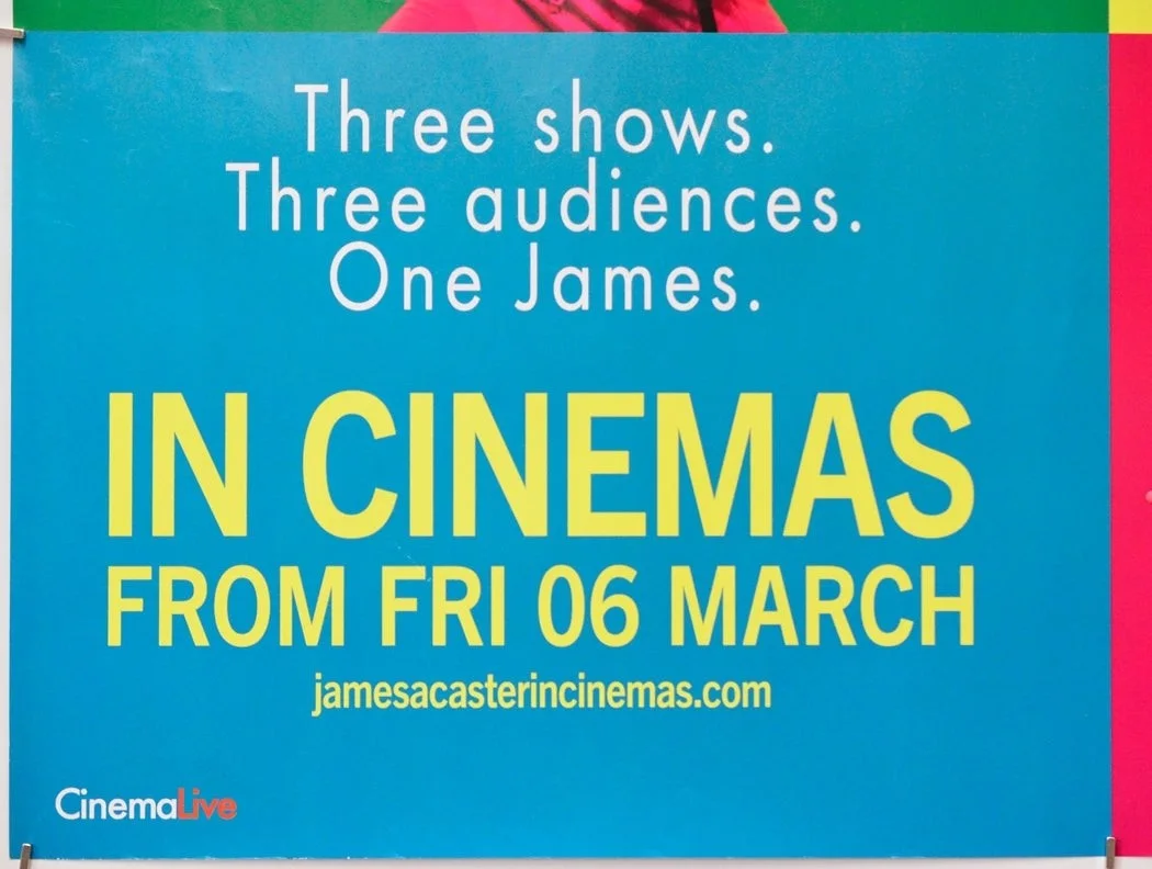 JAMES ACASTER - CINEMAGOERS WELCOME (2026) Original Cinema Quad Film Poster, изображение 4