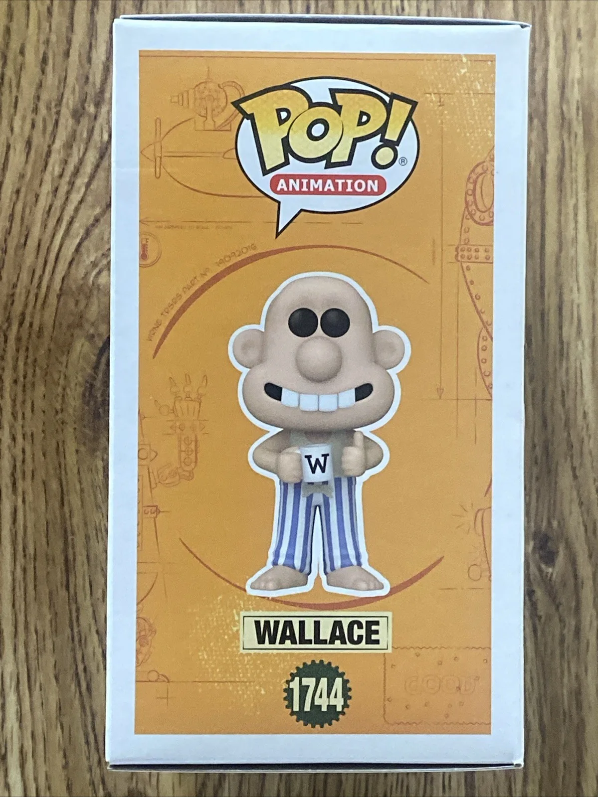 Nick Park — Nick Park Autographed Wallace Funko Pop ‘Wallace & Gromit’ Creator, image 5