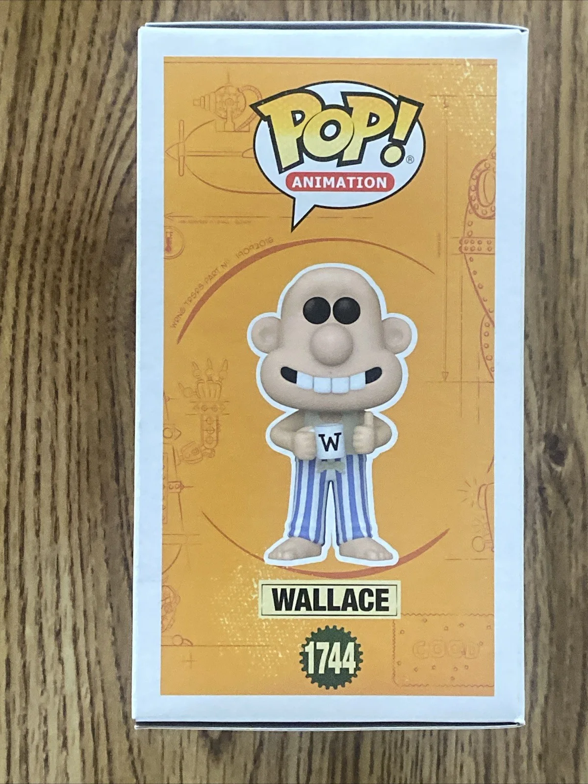 Nick Park — Nick Park Autographed Wallace Funko Pop ‘Wallace & Gromit’ Creator, image 5