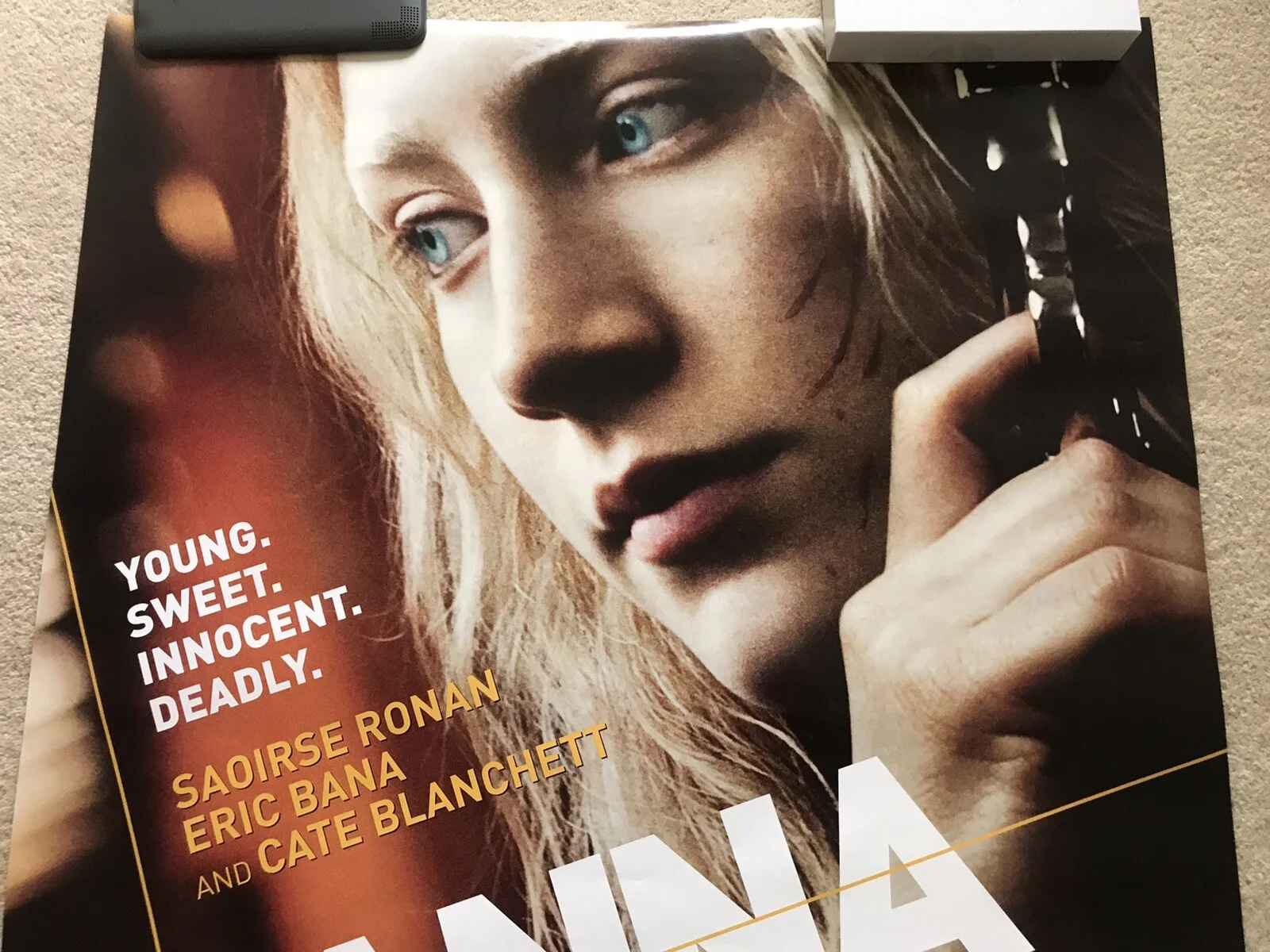 HANNA Original ADVANCED DS Movie Poster SAOIRSE RONAN ERIC BANA CATE BLANCHETT, изображение 3