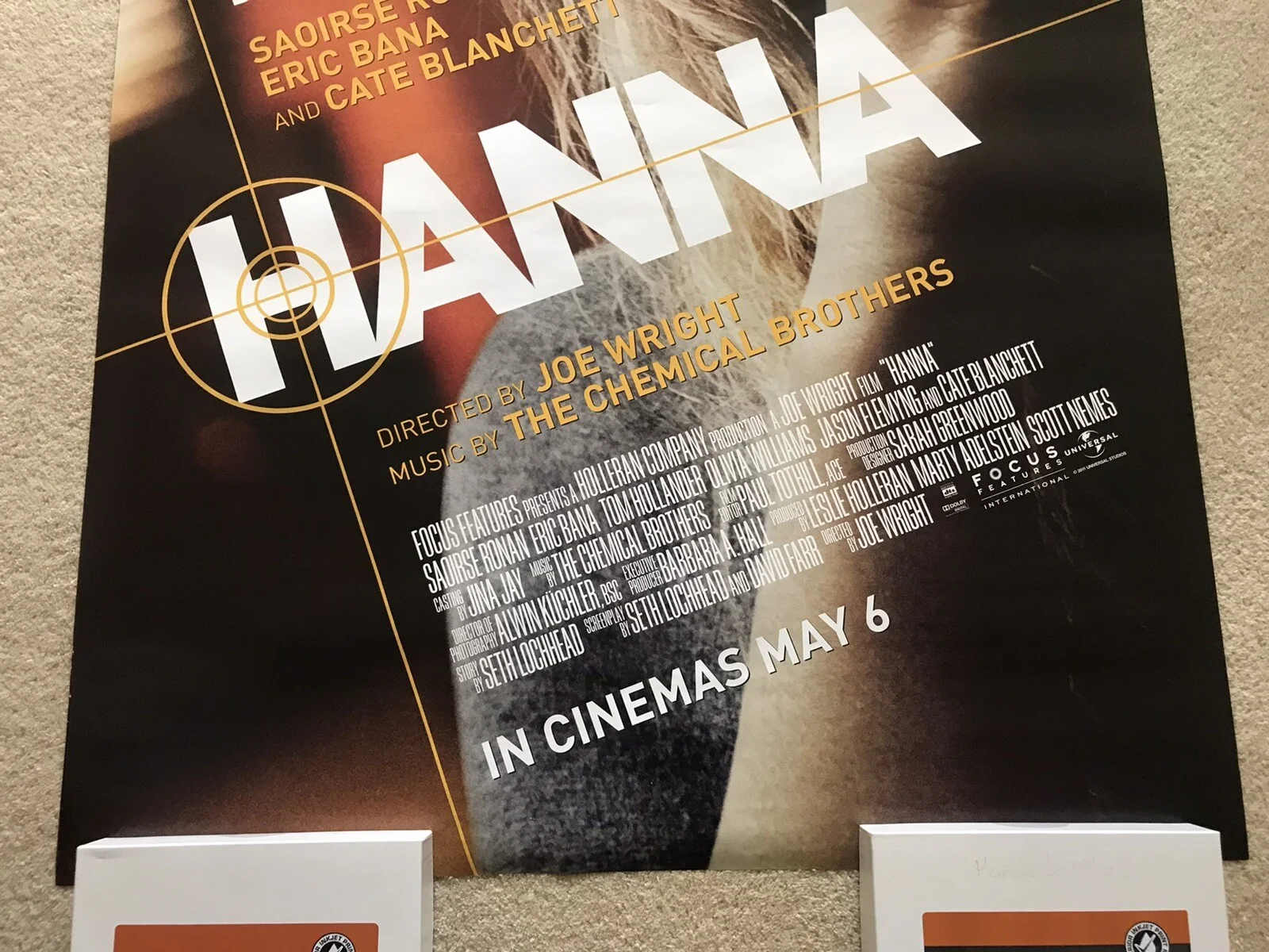 HANNA Original ADVANCED DS Movie Poster SAOIRSE RONAN ERIC BANA CATE BLANCHETT, изображение 4
